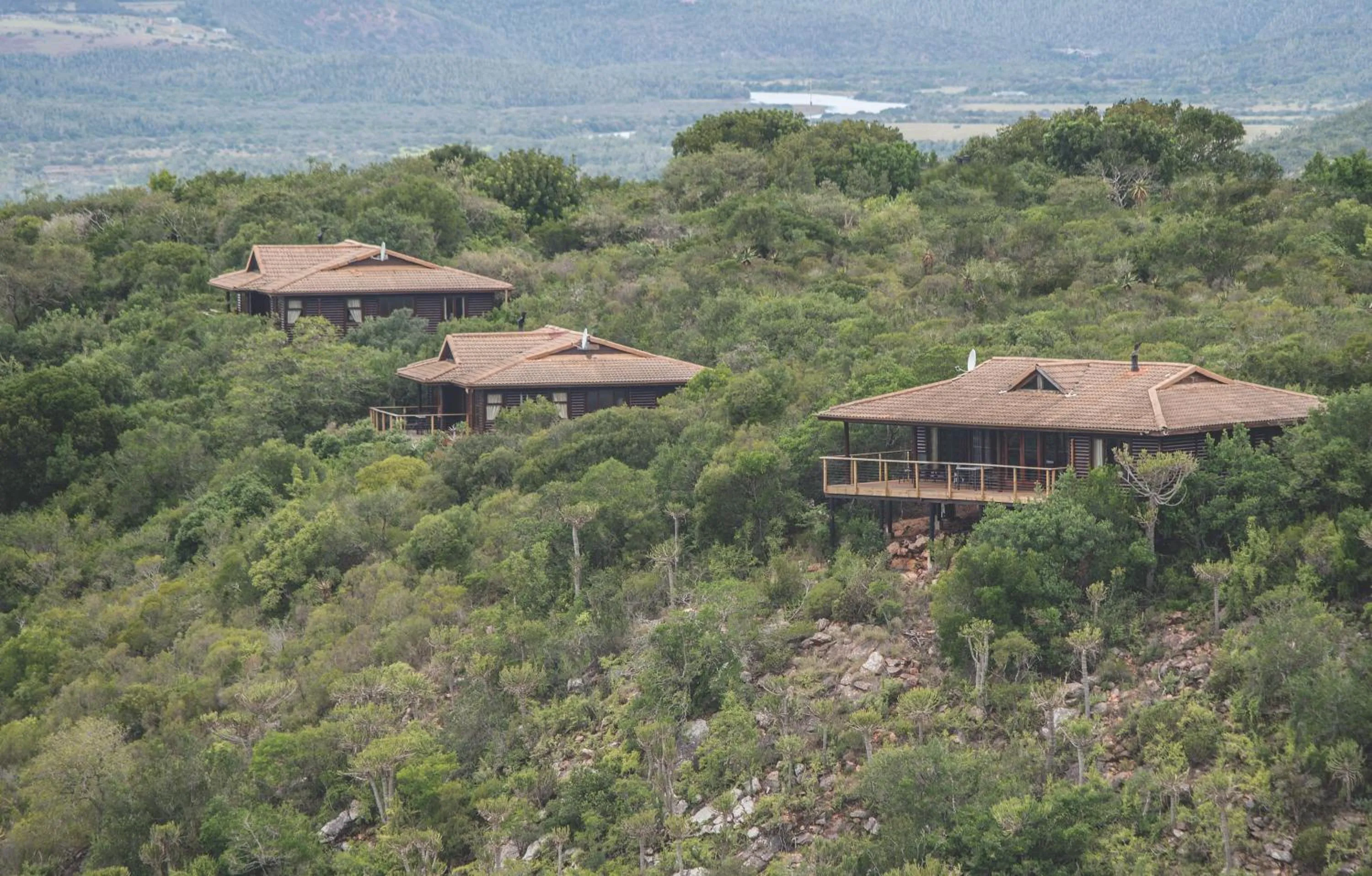 Property building in Kariega Game Reserve Main Lodge