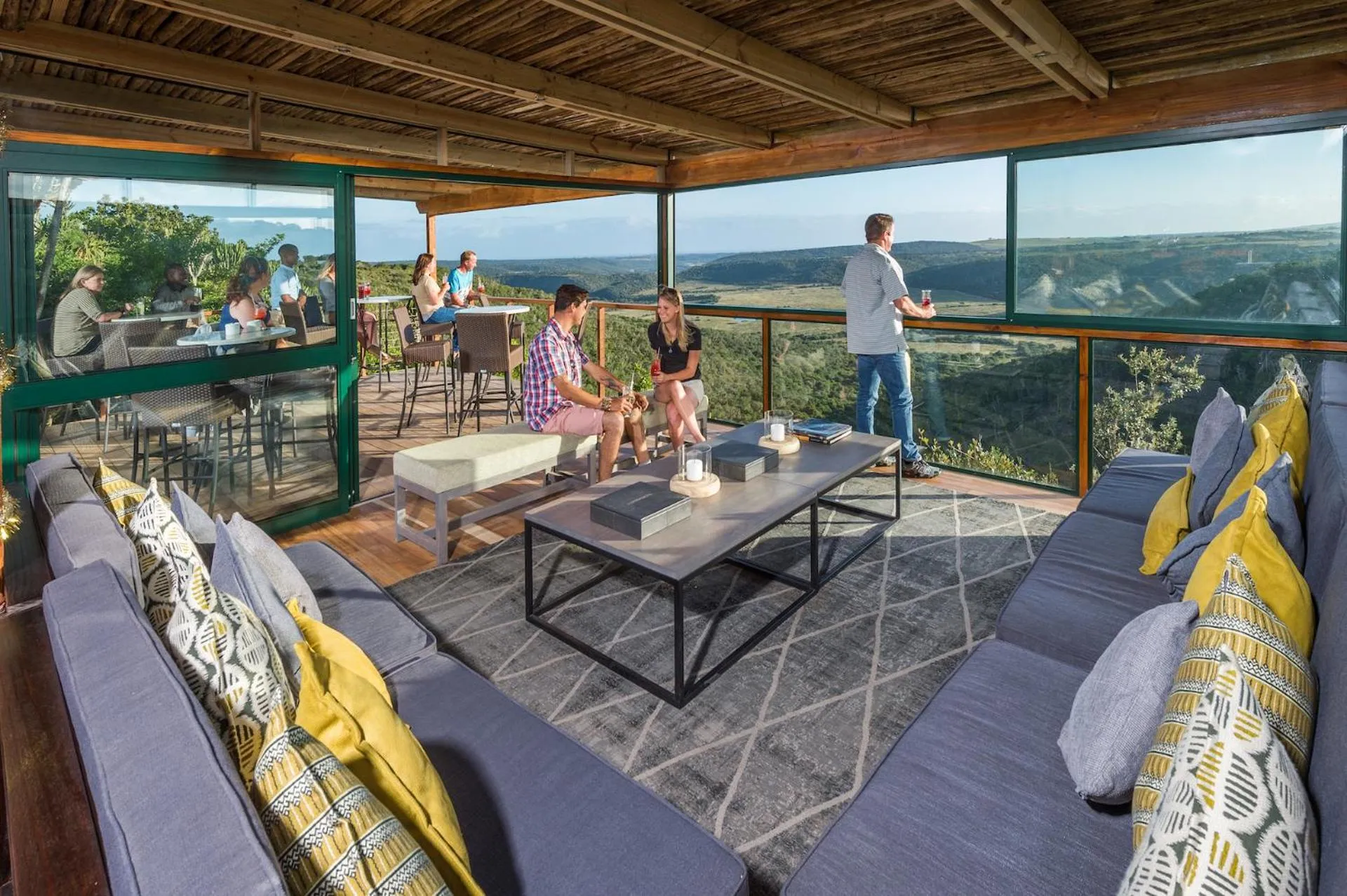 Balcony/Terrace in Kariega Game Reserve Main Lodge