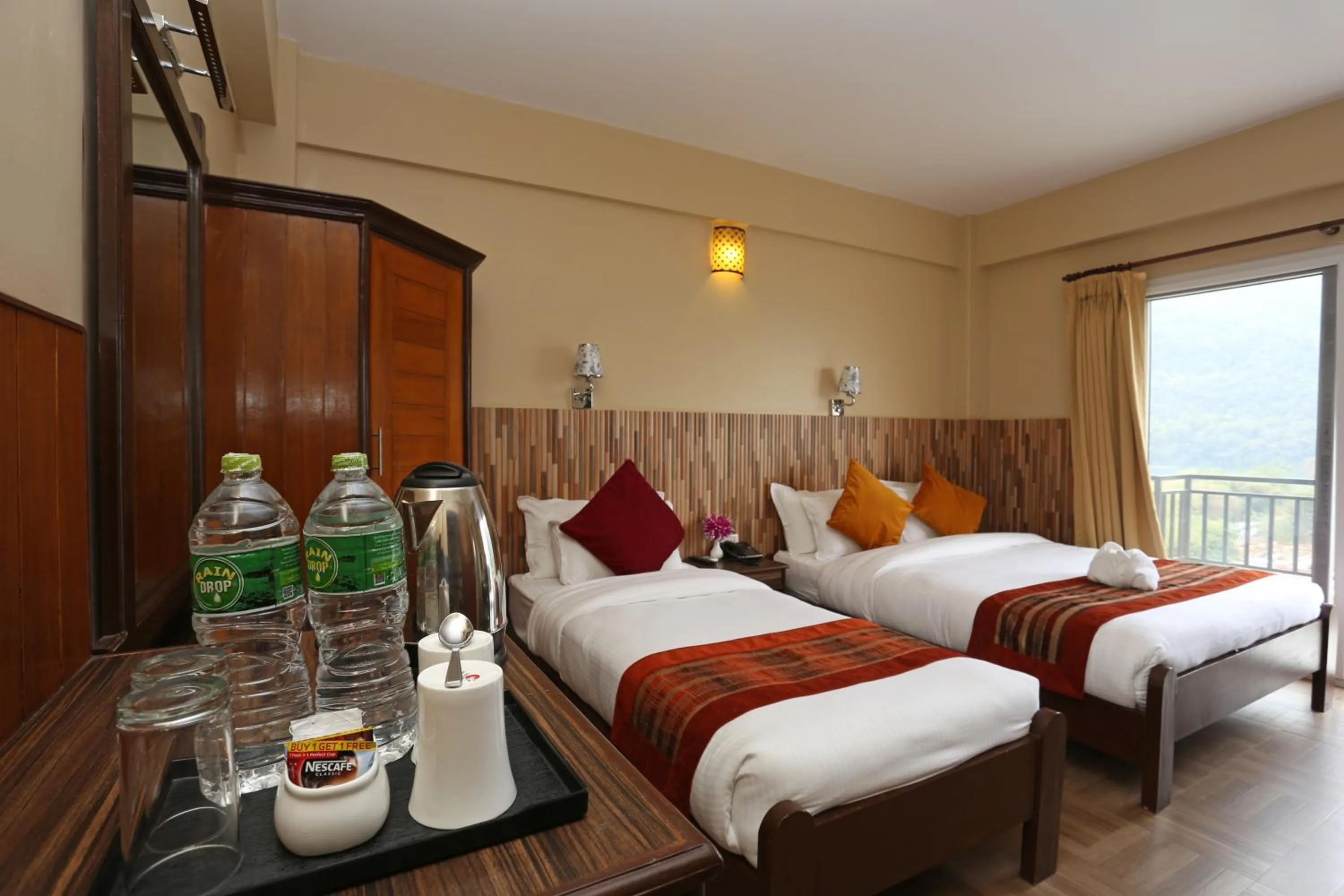 Bedroom, Bed in Pokhara Choice Inn