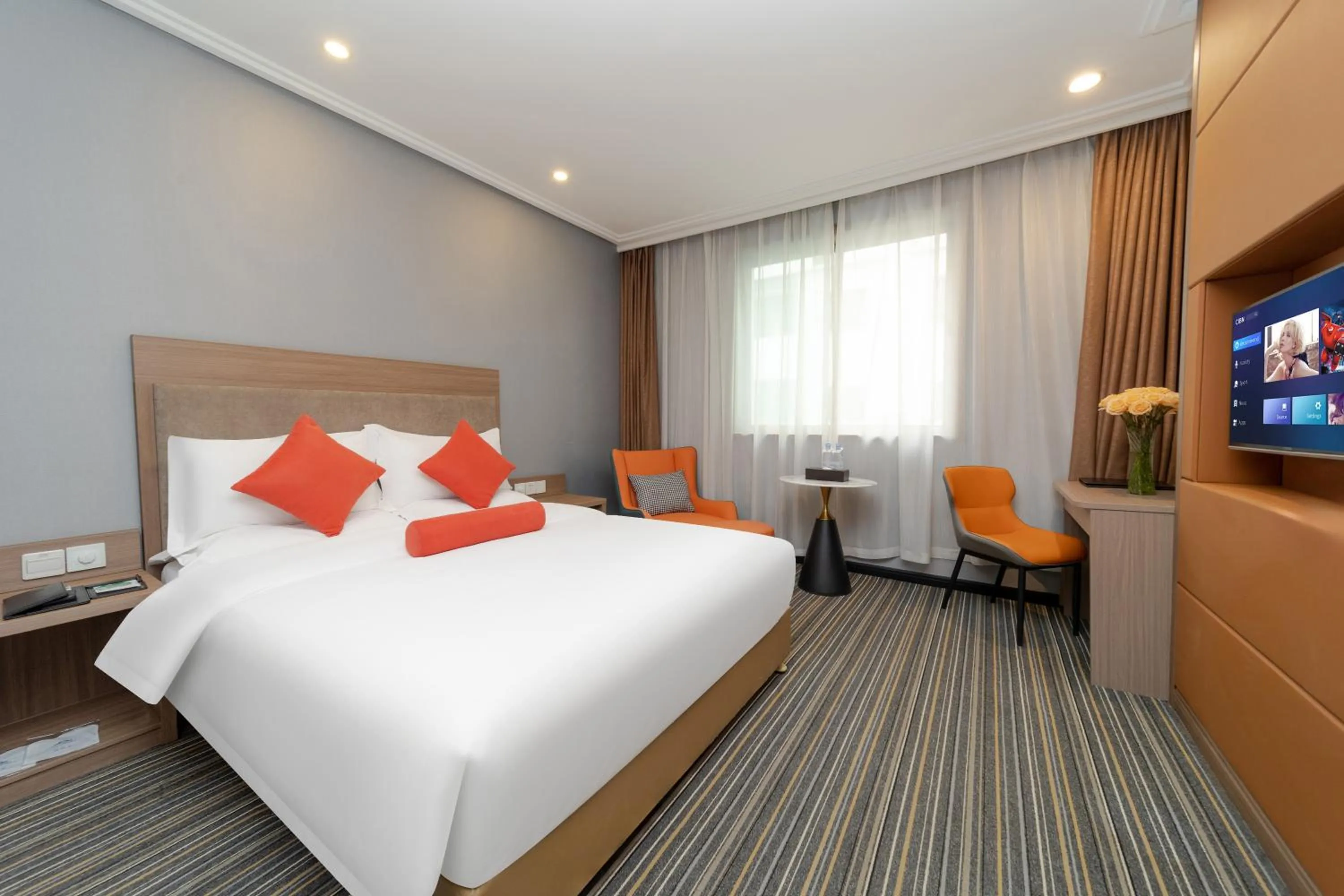 Bed in Days Inn Xi'an City Center