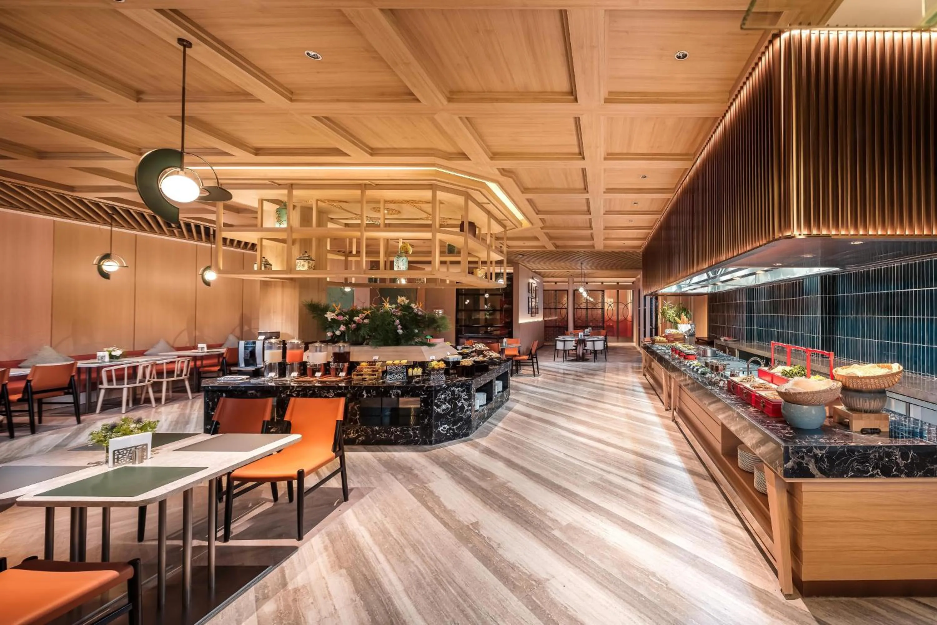 Restaurant/places to eat in Hilton Garden Inn Zhoushan Mount Putuo