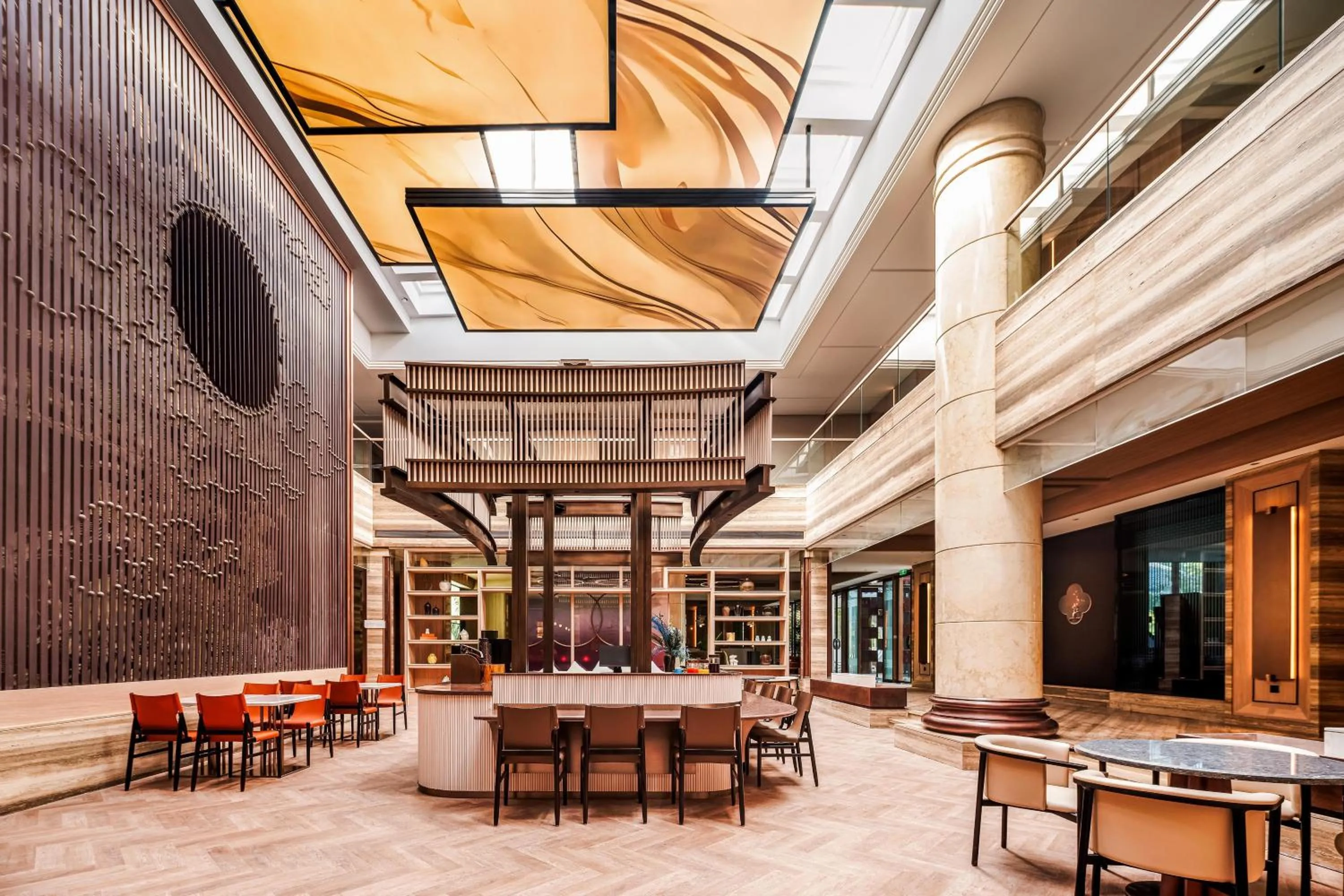 Lobby or reception in Hilton Garden Inn Zhoushan Mount Putuo