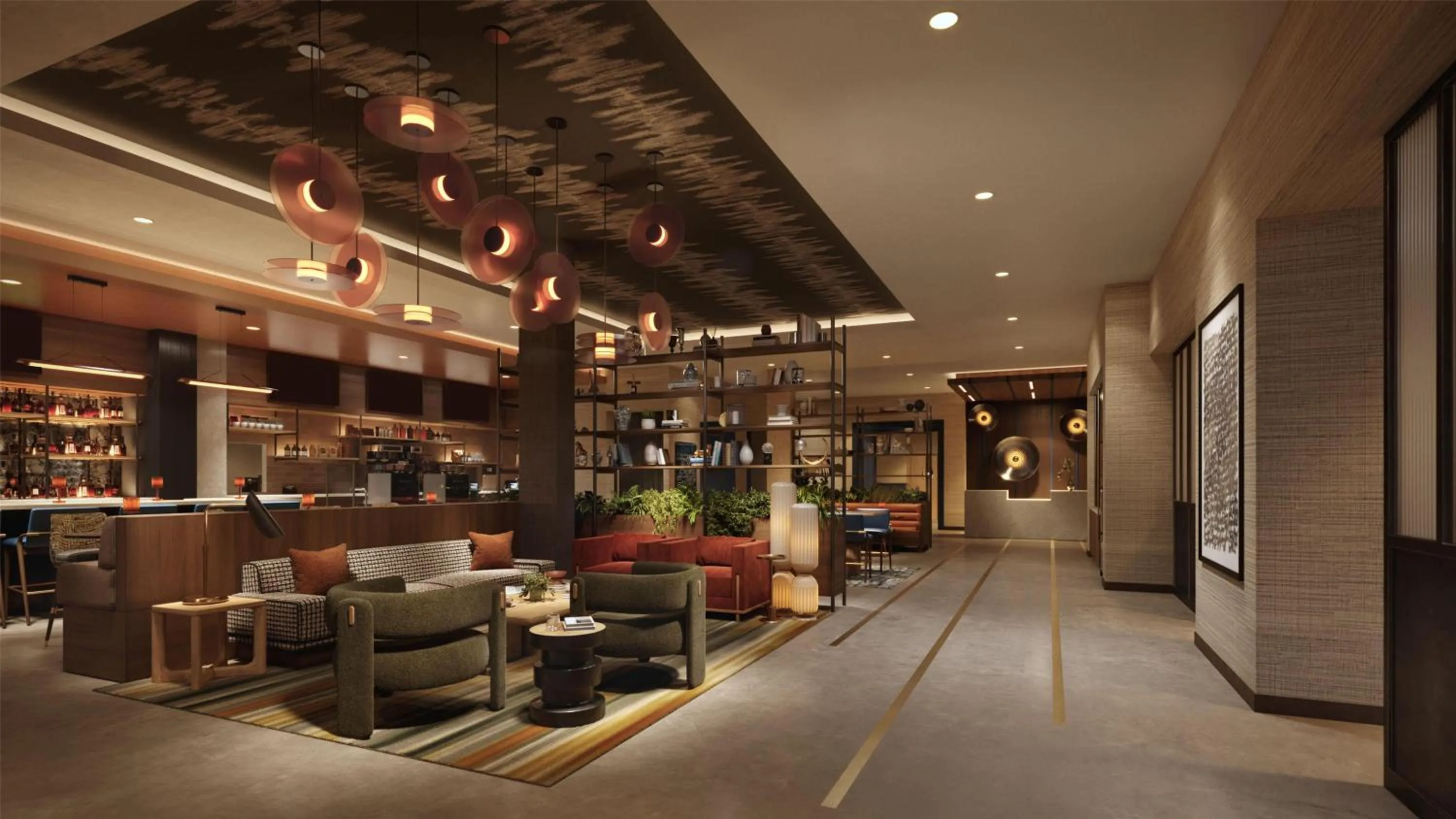 Lounge or bar in Tempo By Hilton Manassas