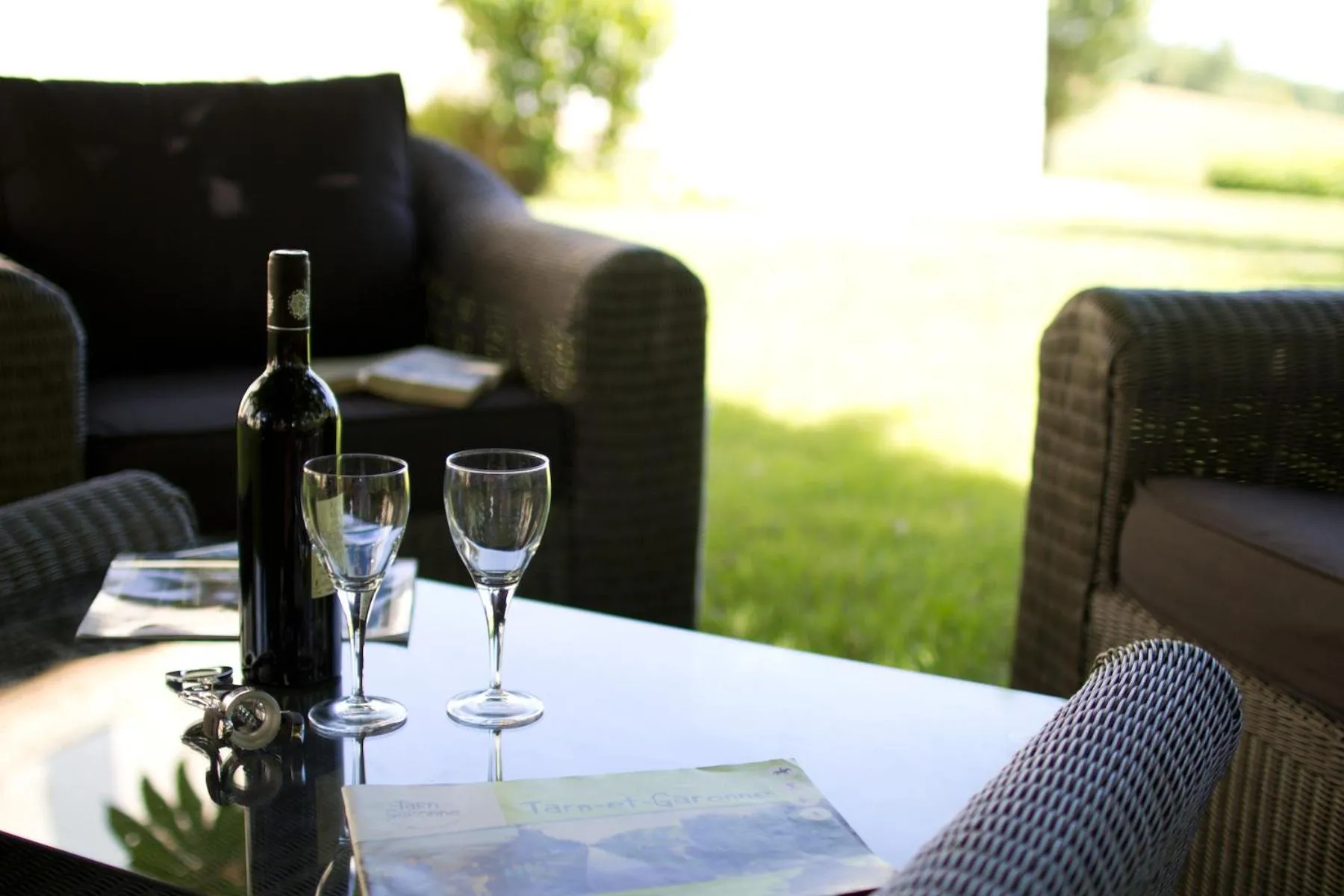 Food and drinks in Le Farat Bed & Breakfast