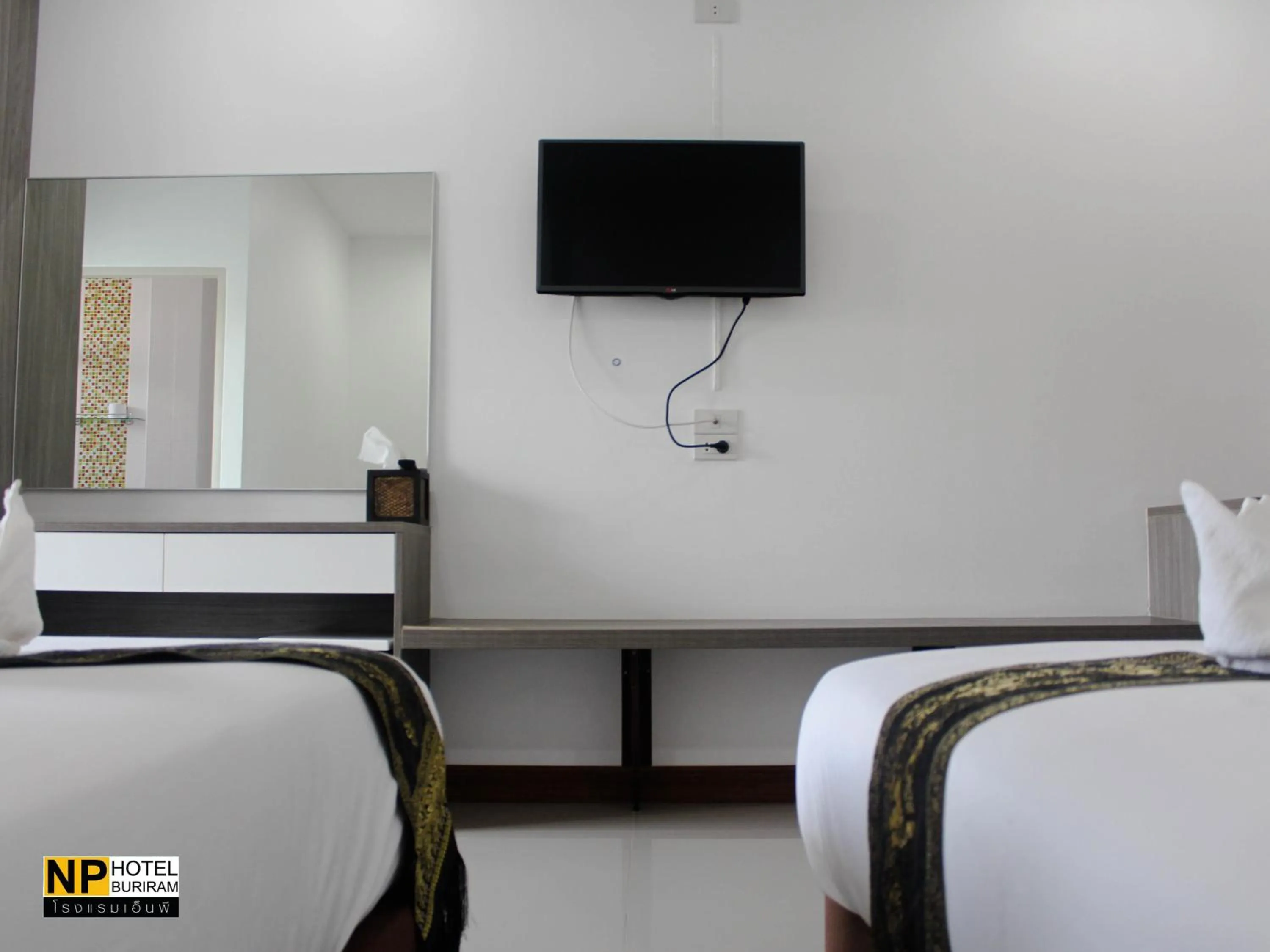 TV and multimedia, Bed in NP Hotel