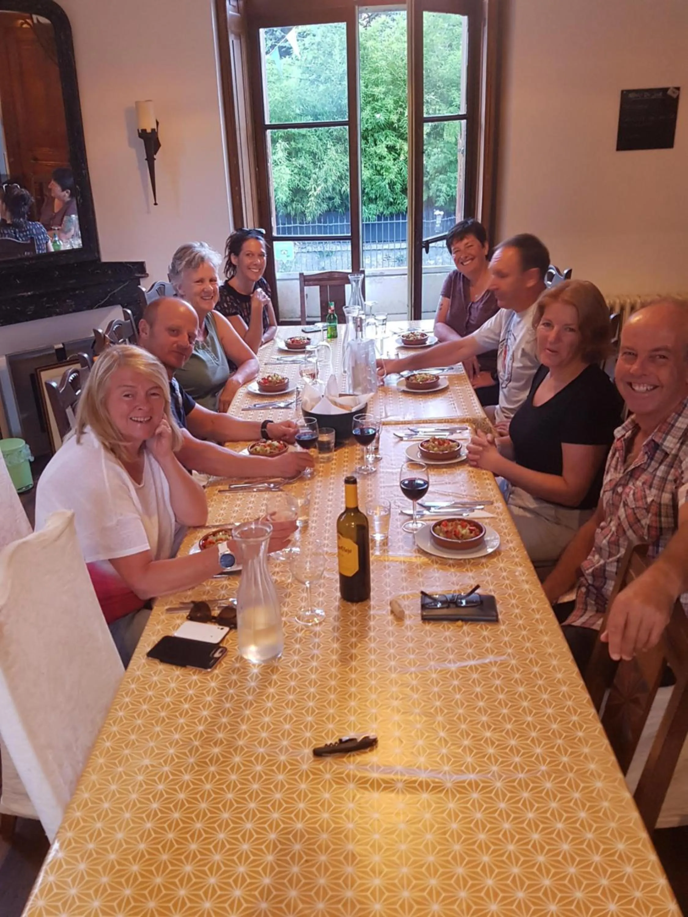 Dining area in Villa Gracieuse