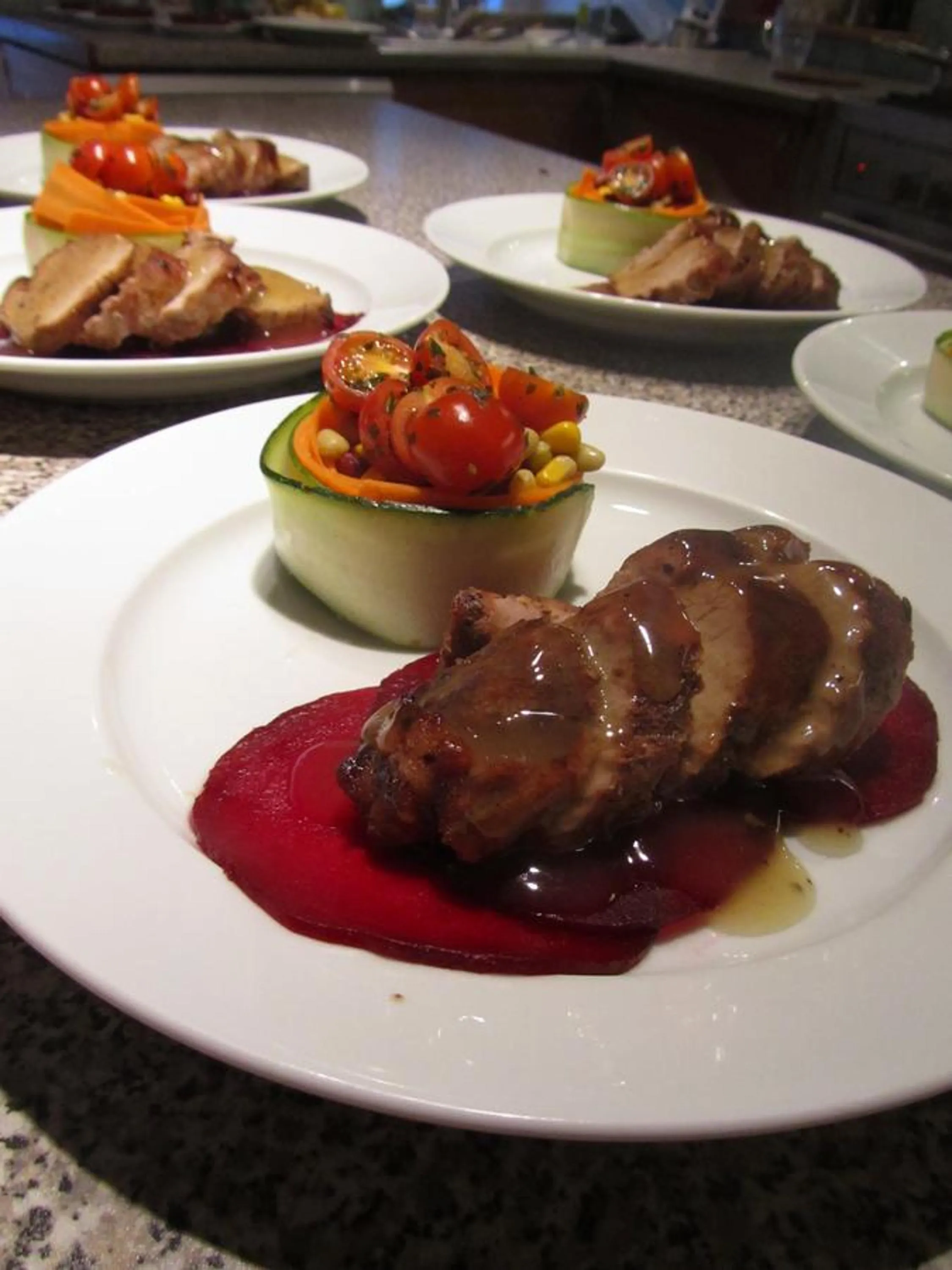 Food close-up in Villa Gracieuse