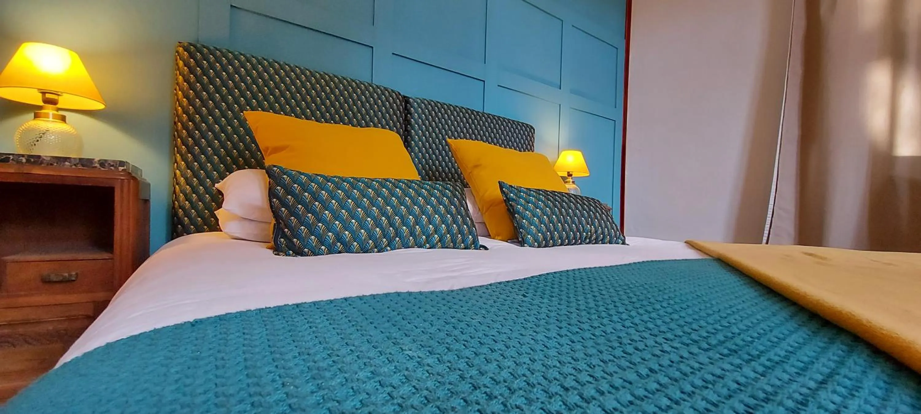 Bedroom, Bed in Villa Gracieuse