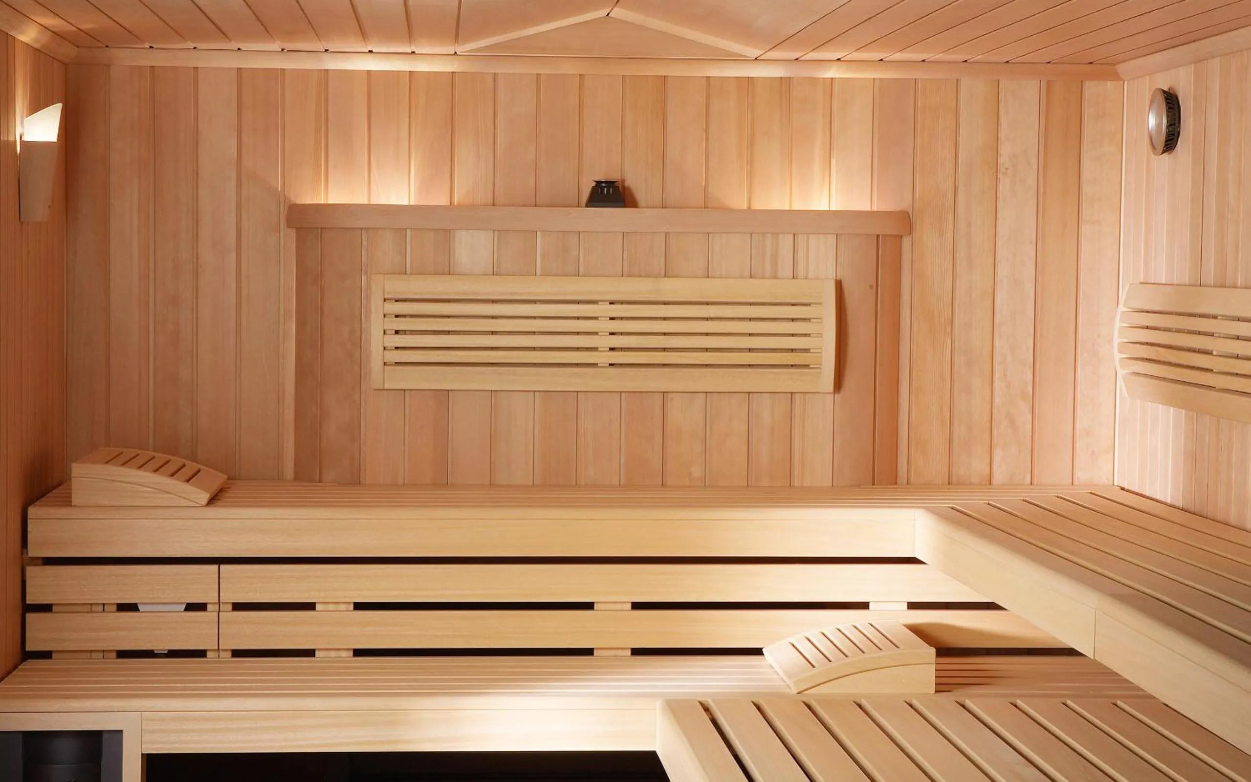 Sauna in La Viena Health Resort