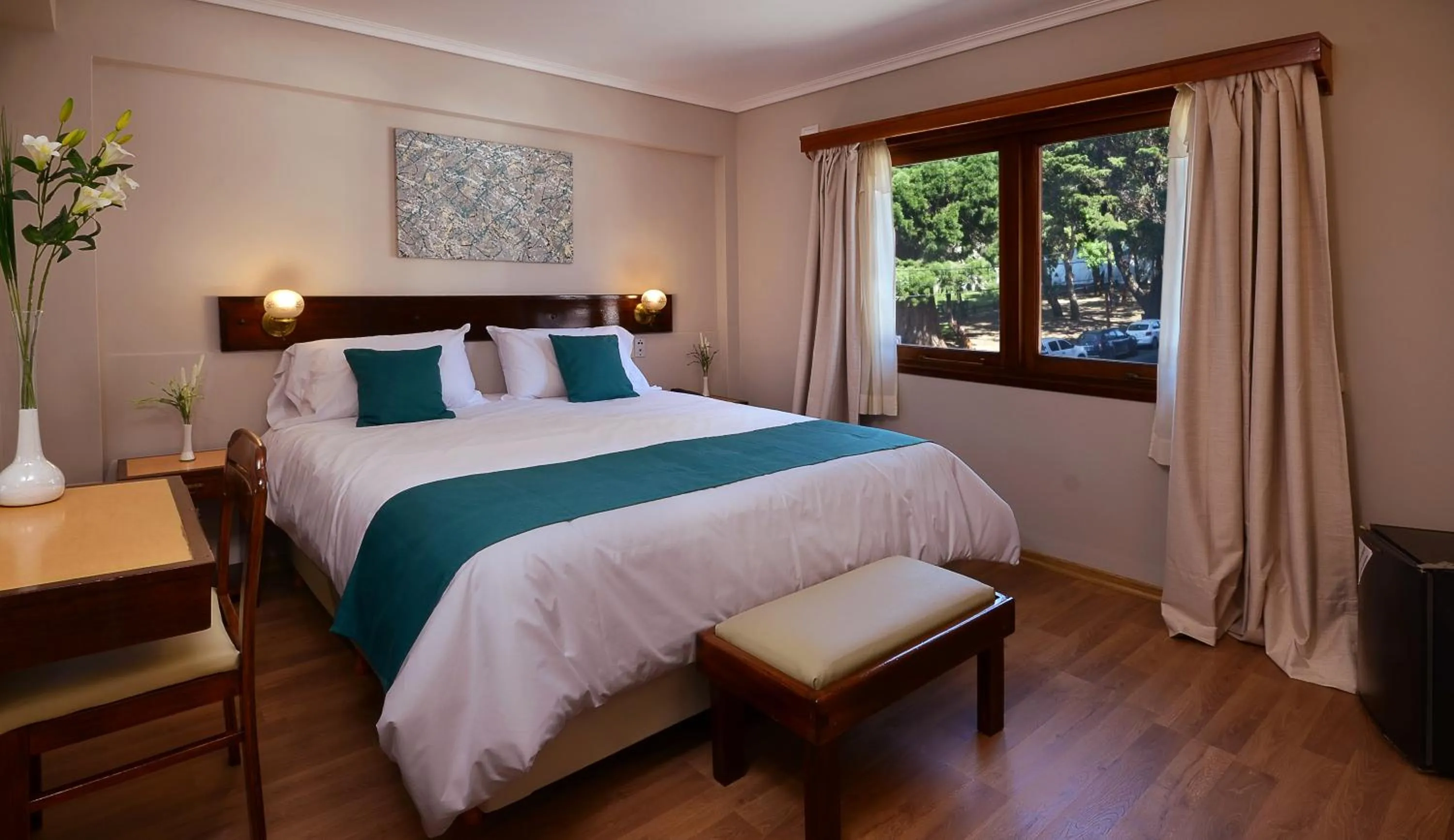 Bed in Hotel Concorde