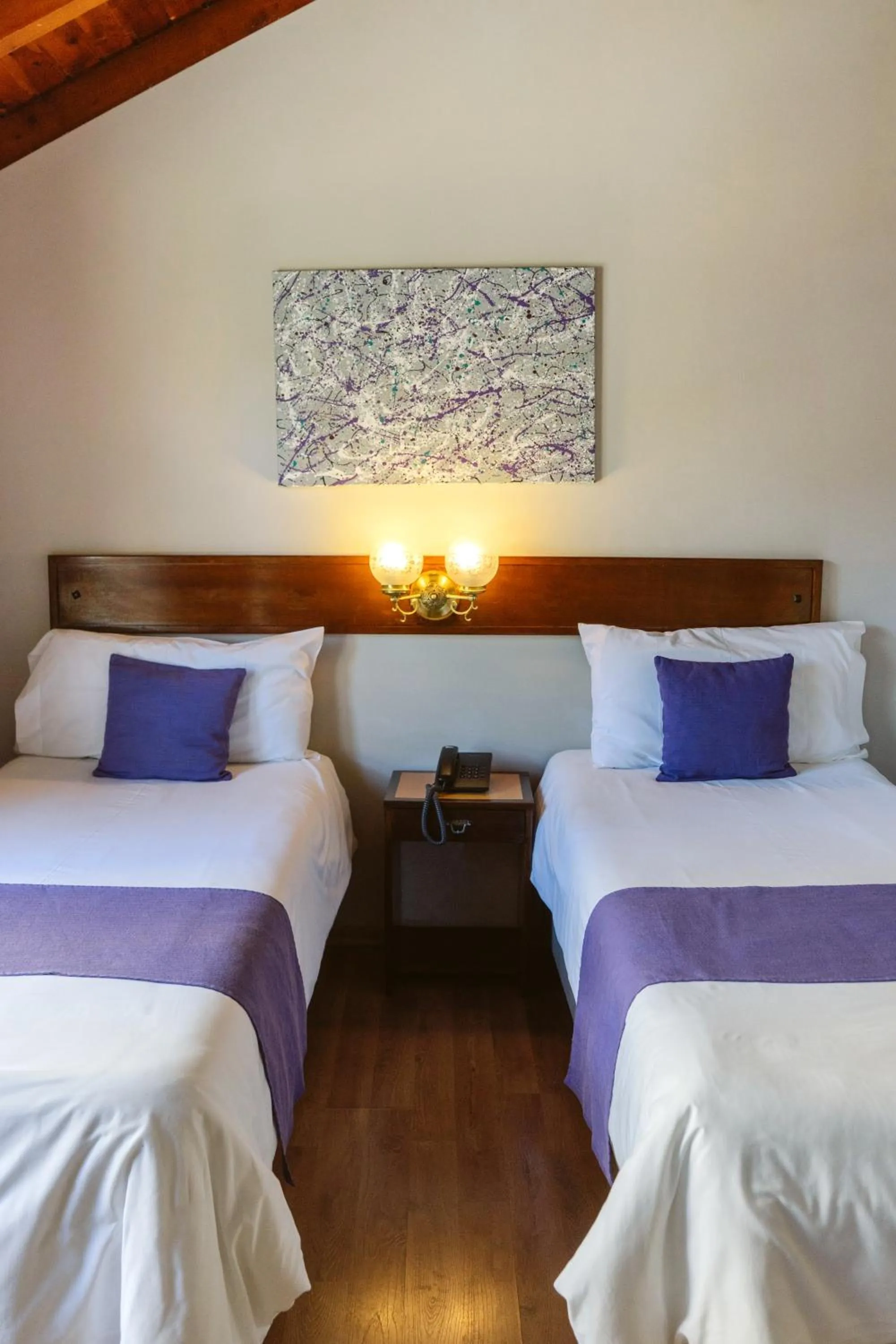 Bed in Hotel Concorde