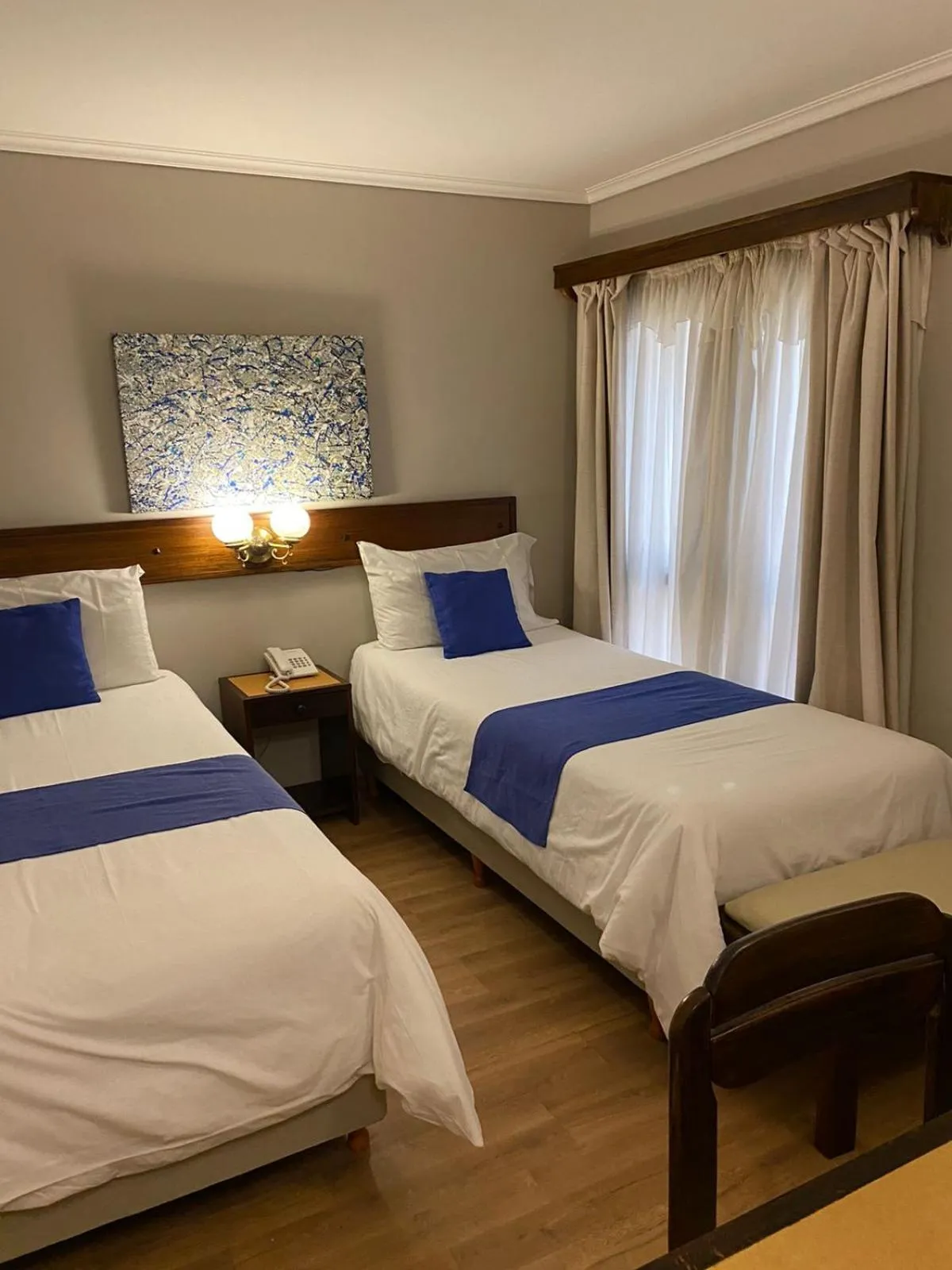 Bed in Hotel Concorde