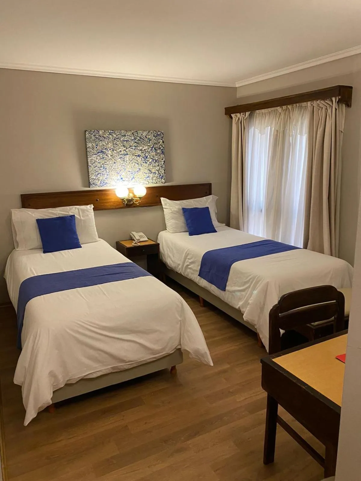 Bed in Hotel Concorde