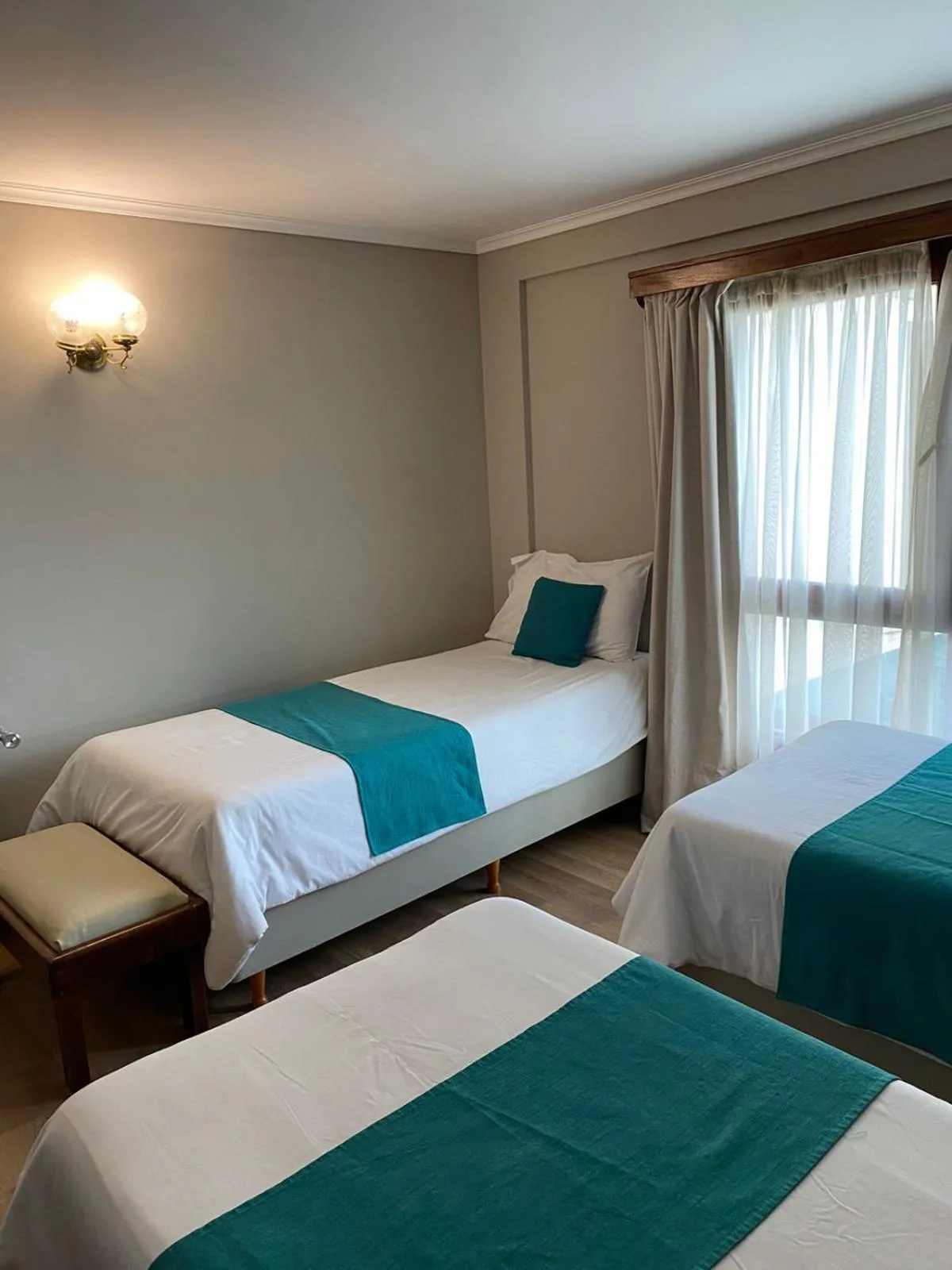 Bed in Hotel Concorde