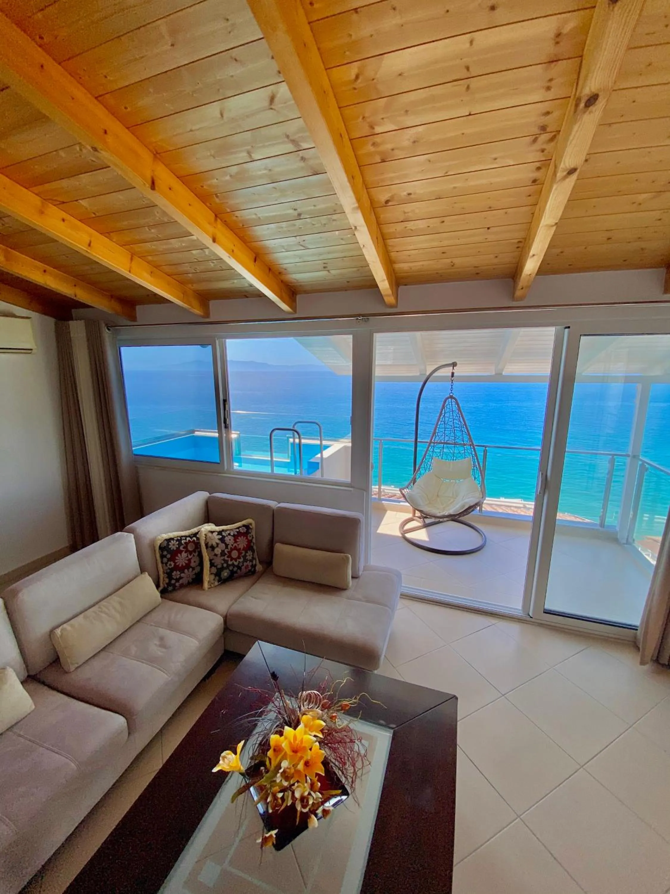 Living room in Qeparo Napolon Complex