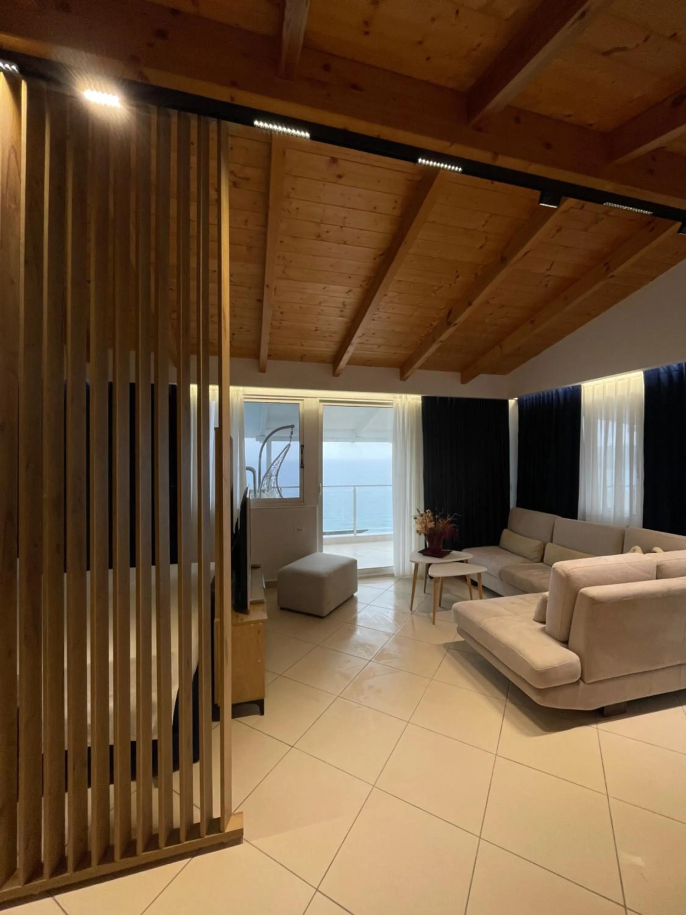 Living room in Qeparo Napolon Complex