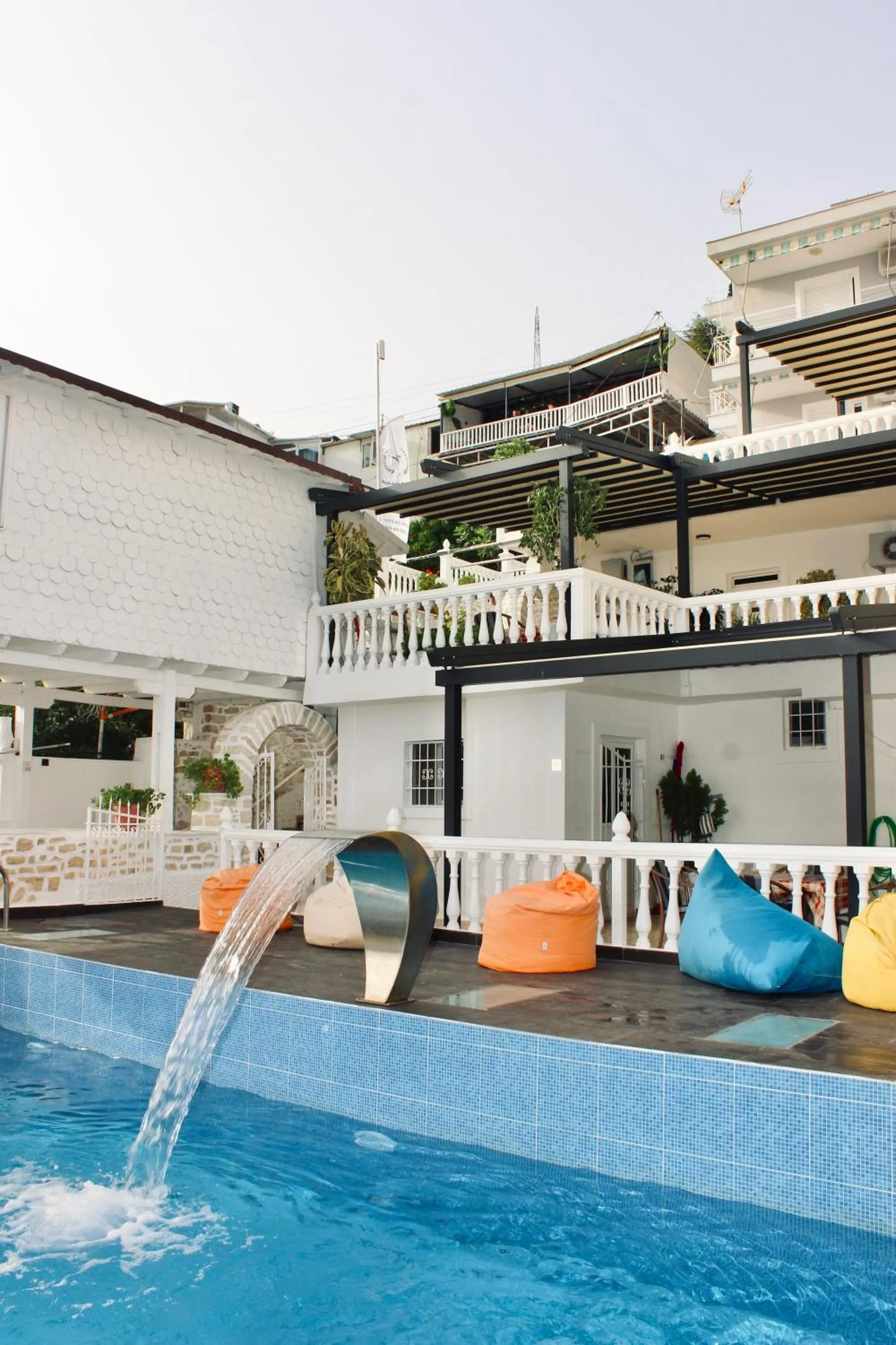 Swimming pool in Qeparo Napolon Complex