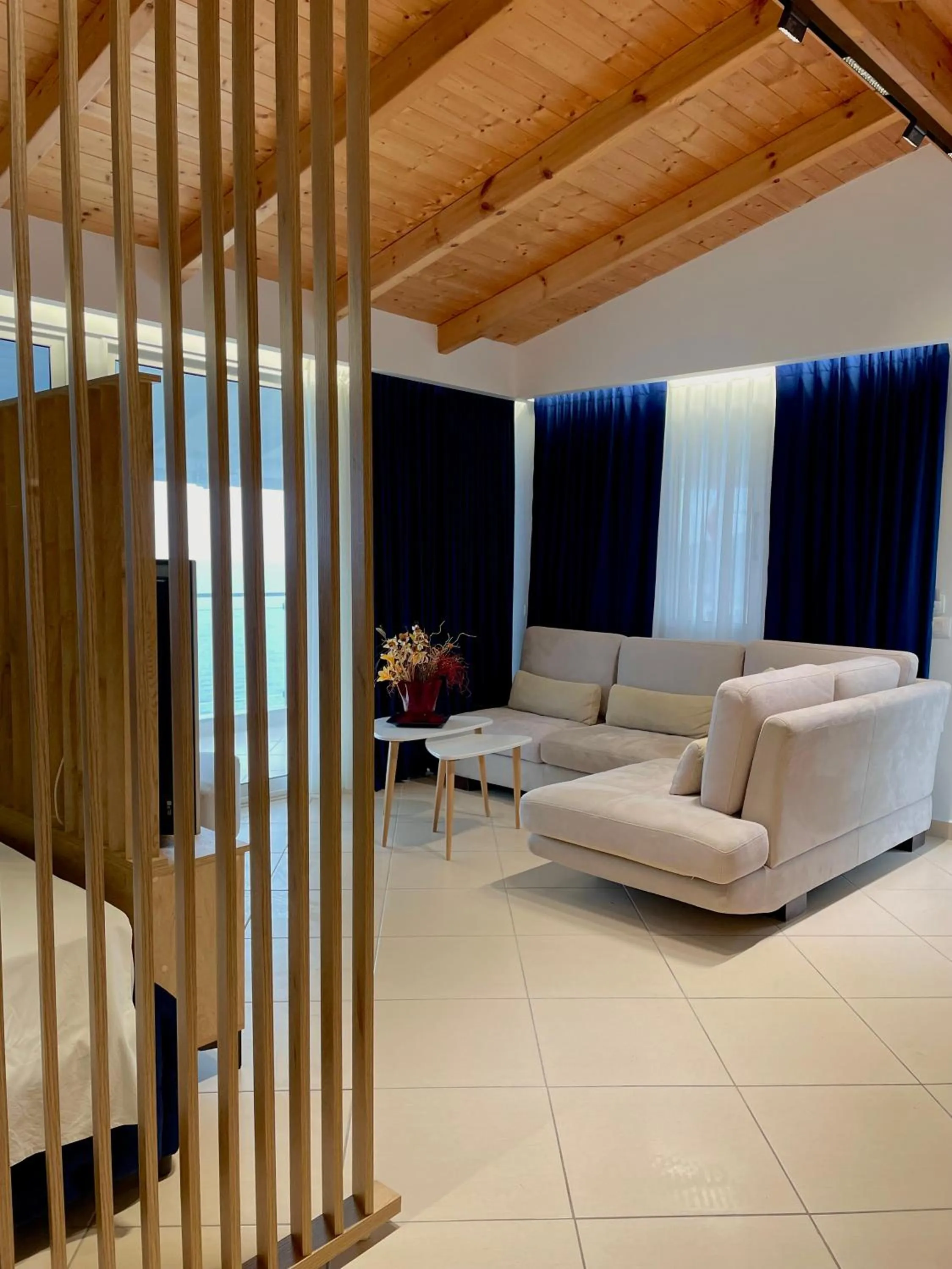 Living room in Qeparo Napolon Complex