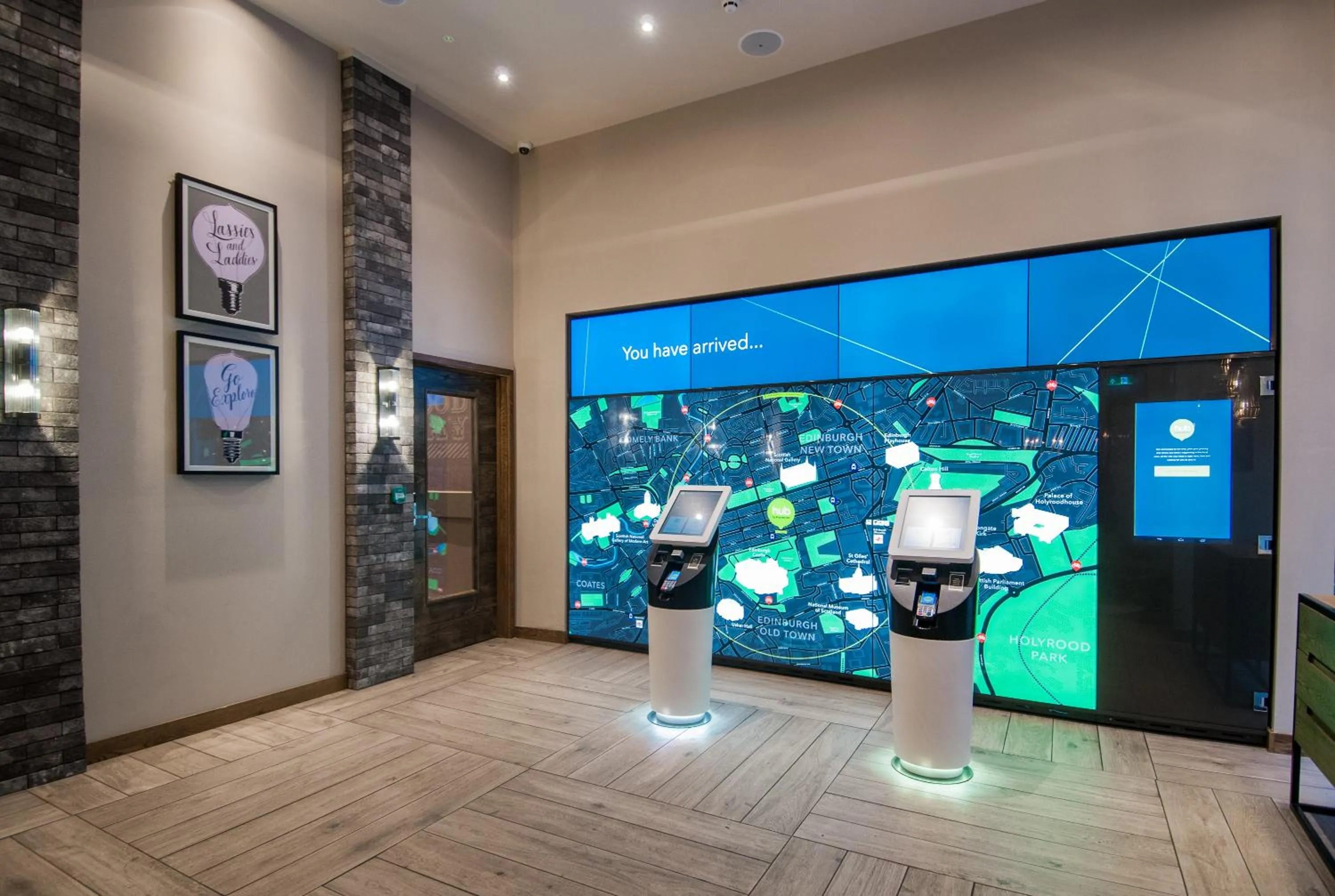 Lobby or reception in hub Edinburgh City Centre - Rose Street