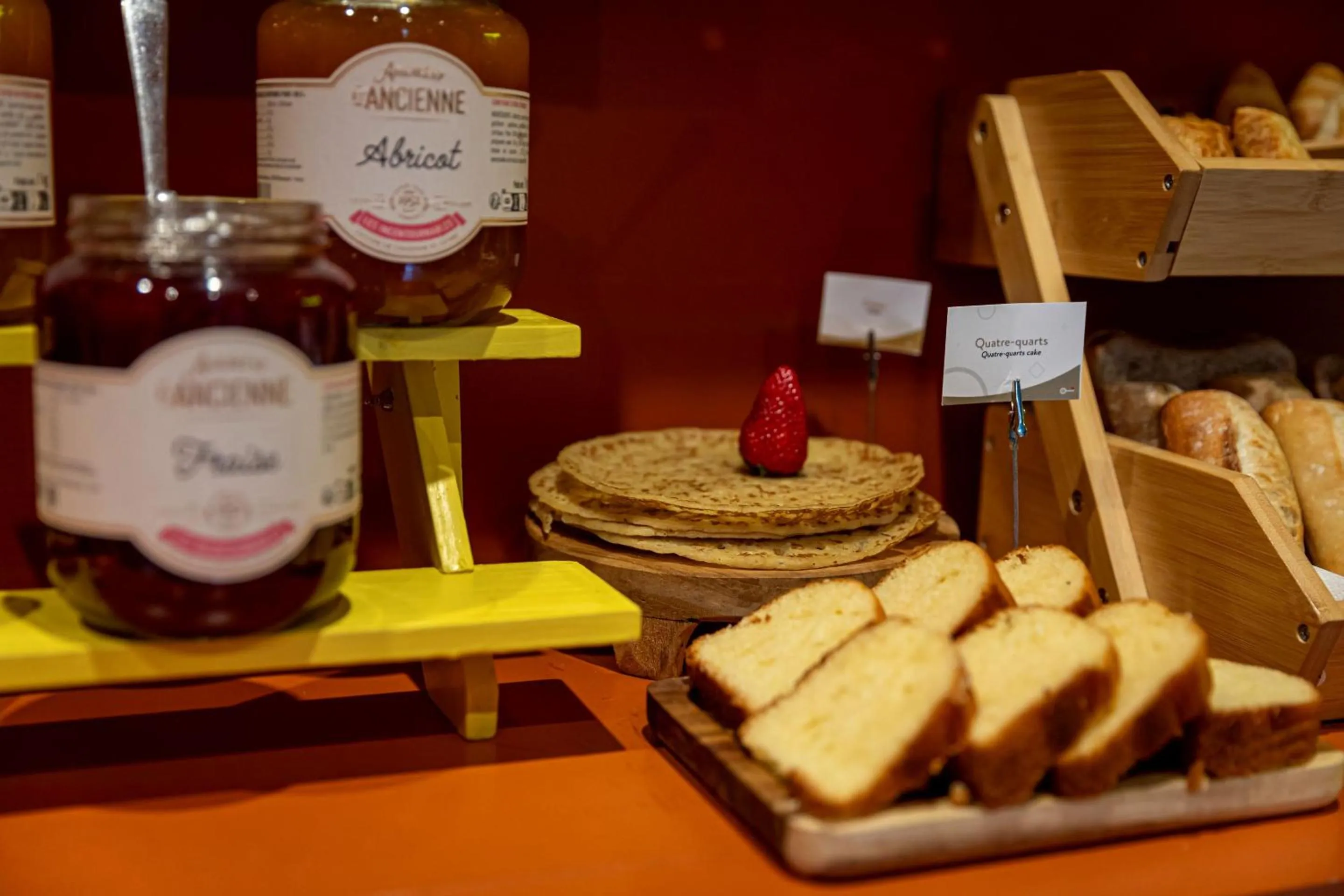 Buffet breakfast in Hotel Olympic Paris Boulogne by Patrick Hayat