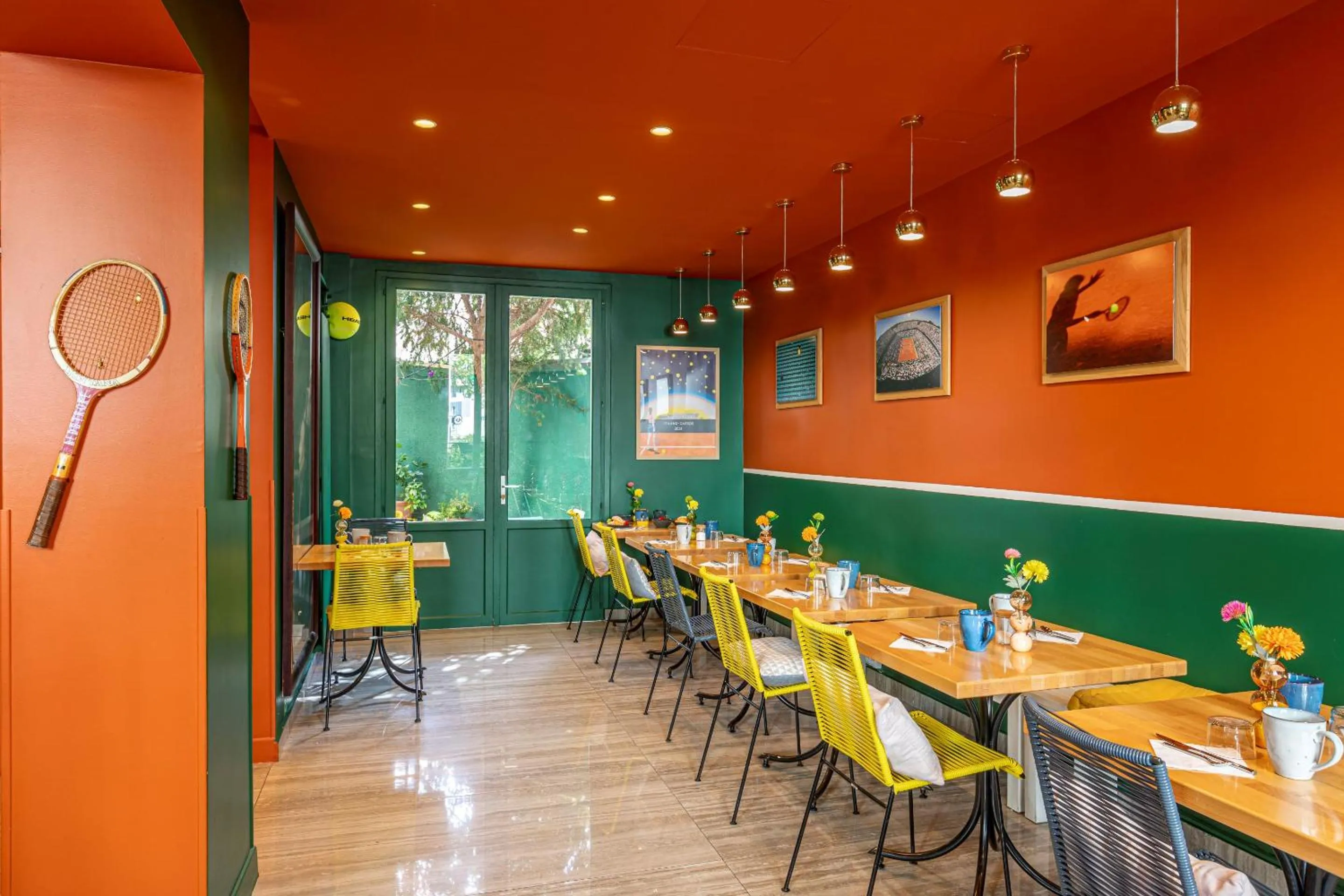 Lobby or reception in Hotel Olympic Paris Boulogne by Patrick Hayat