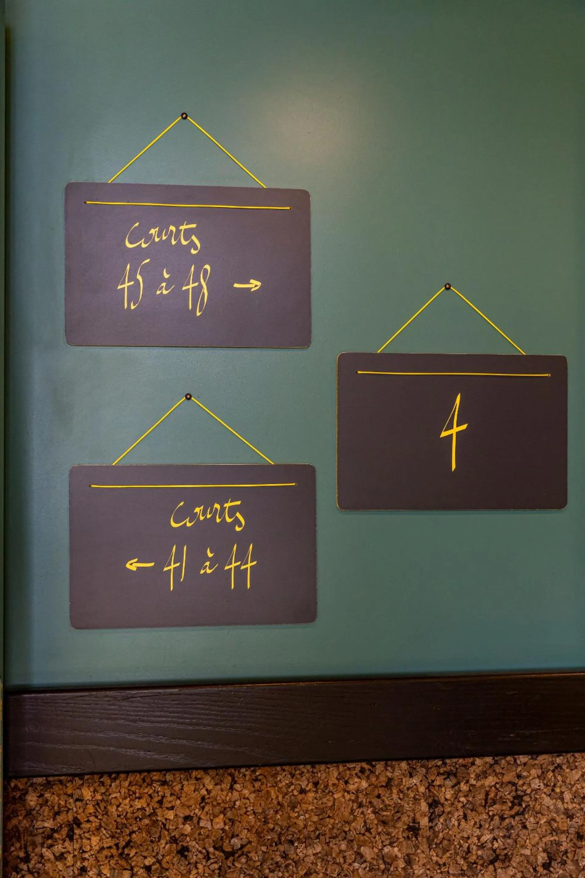 Decorative detail in Hotel Olympic Paris Boulogne by Patrick Hayat