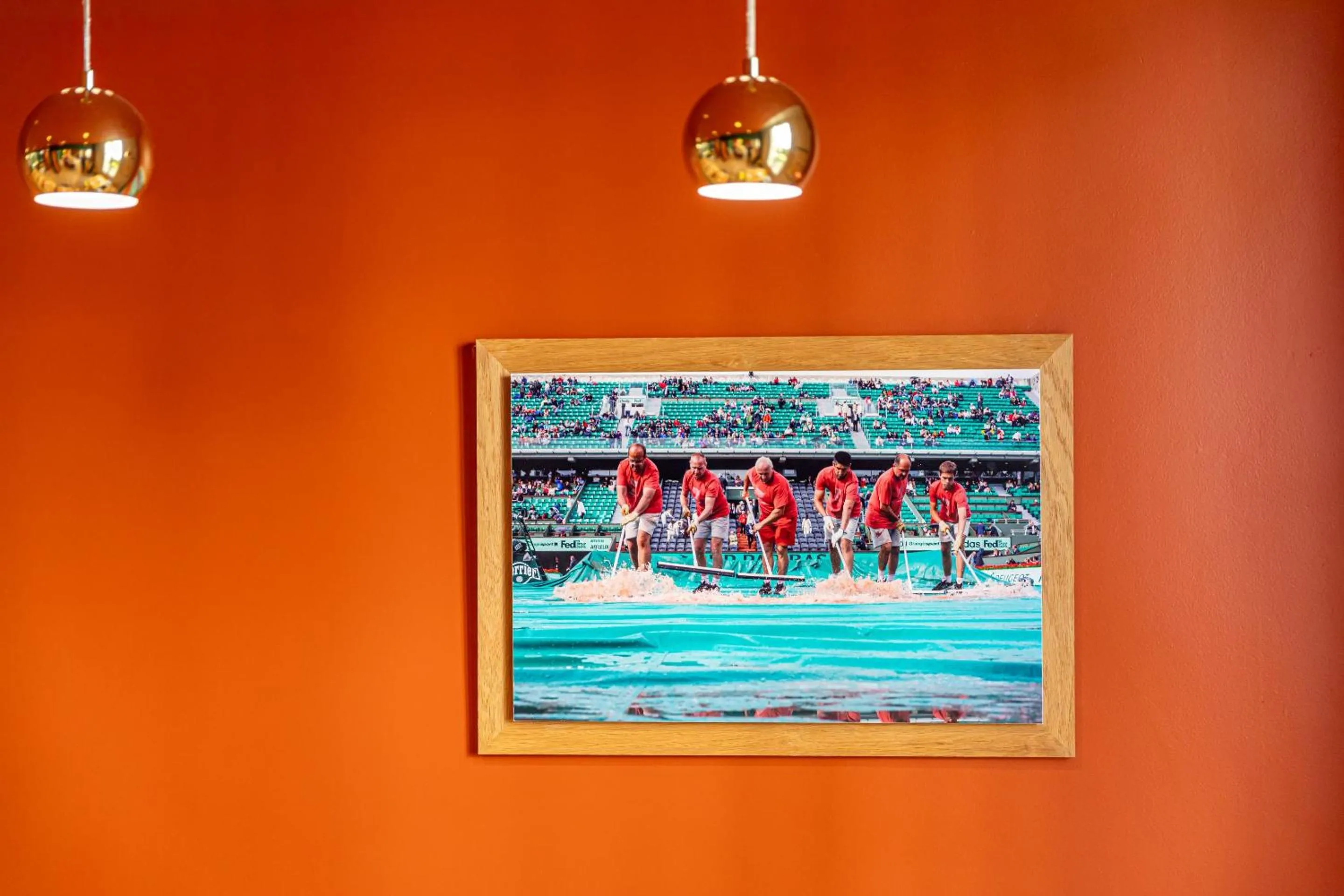 Decorative detail in Hotel Olympic Paris Boulogne by Patrick Hayat