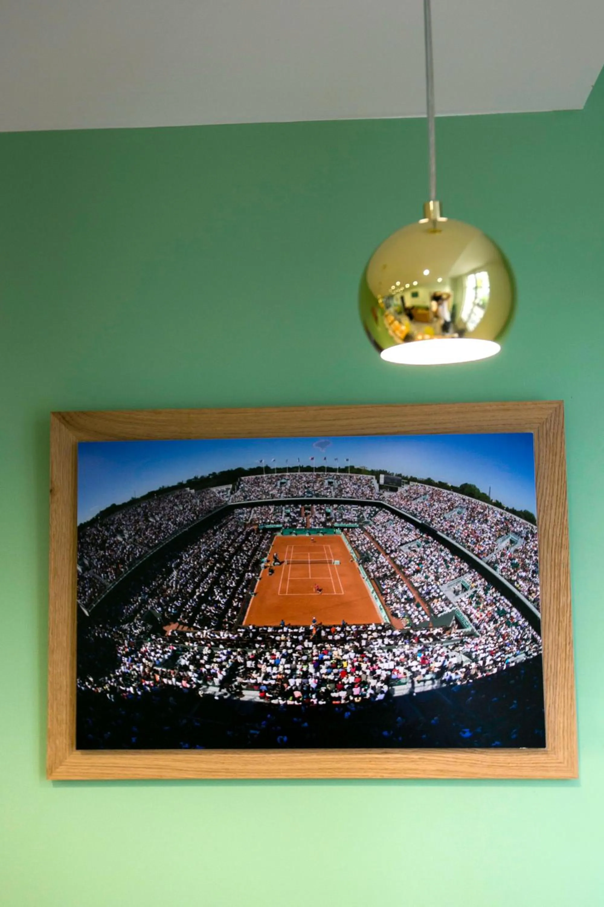 Decorative detail in Hotel Olympic Paris Boulogne by Patrick Hayat