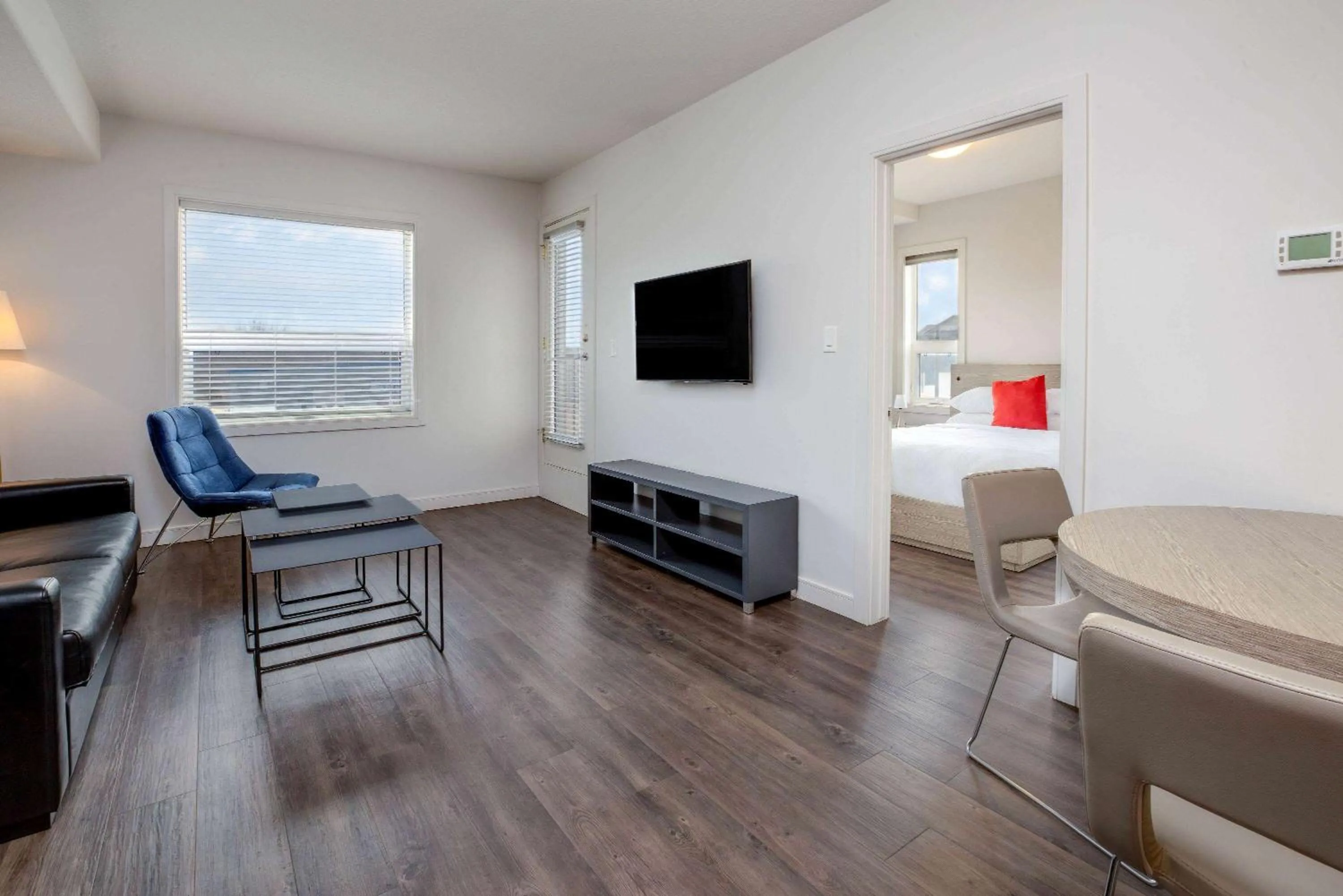 Photo of the whole room, Seating Area in Ramada by Wyndham Fort McMurray