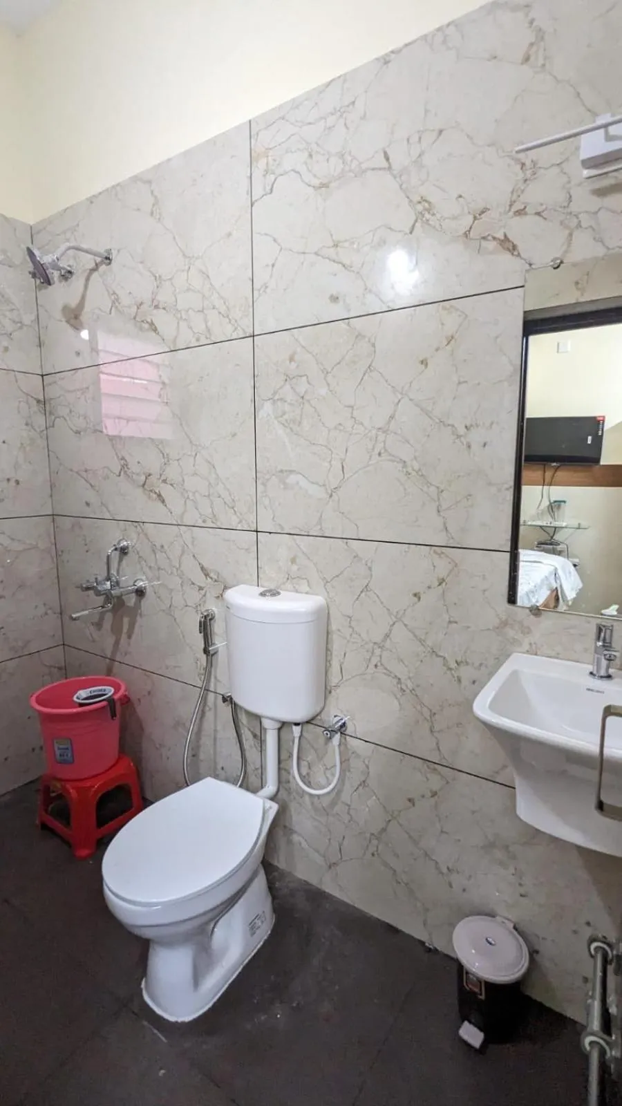 Shower in Janardan Residency