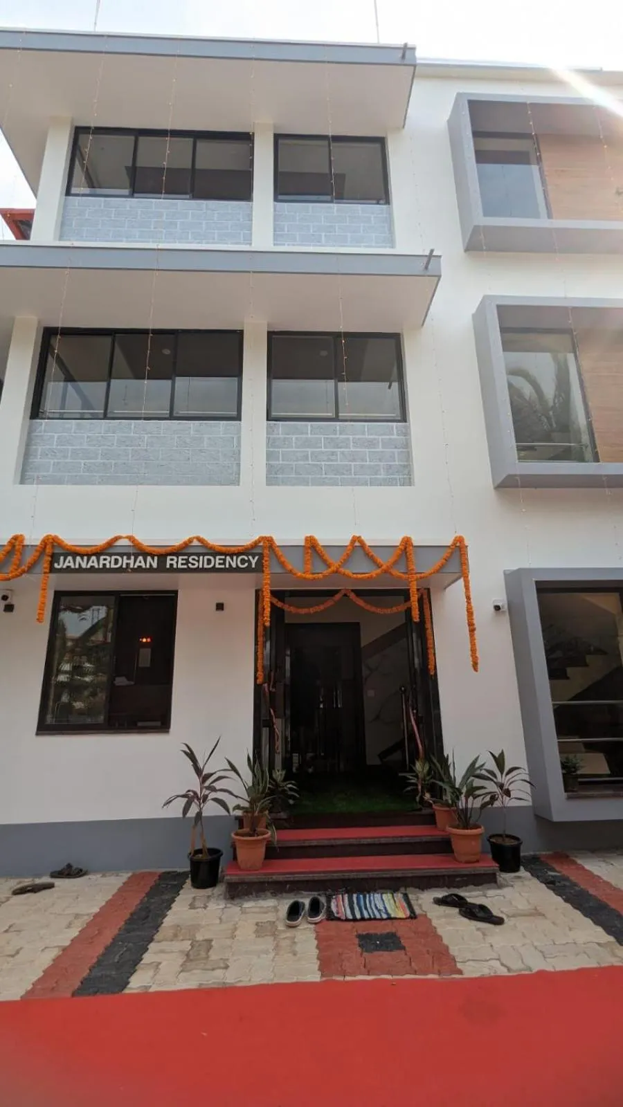 Property building in Janardan Residency