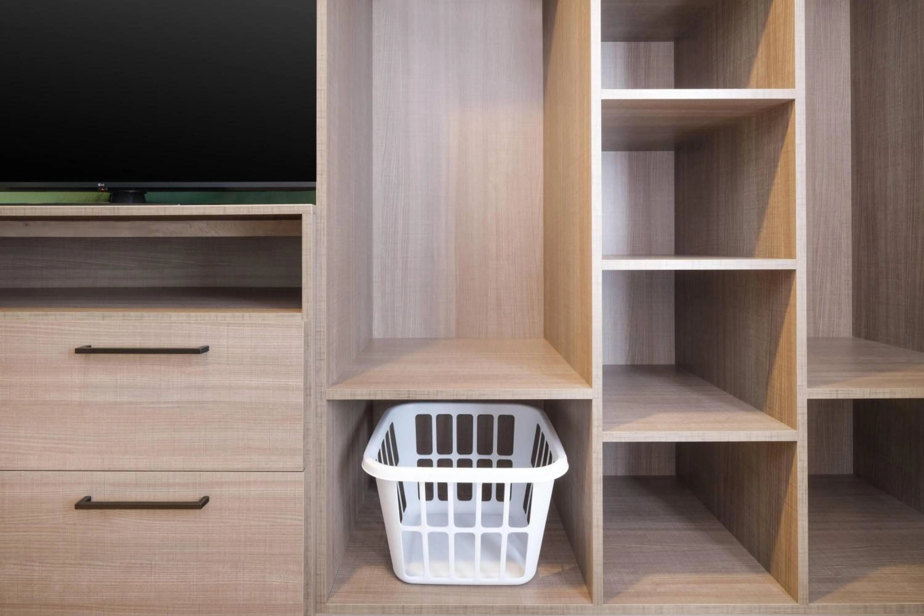 wardrobe in ECHO Suites Extended Stay by Wyndham Springfield Airport PLZ