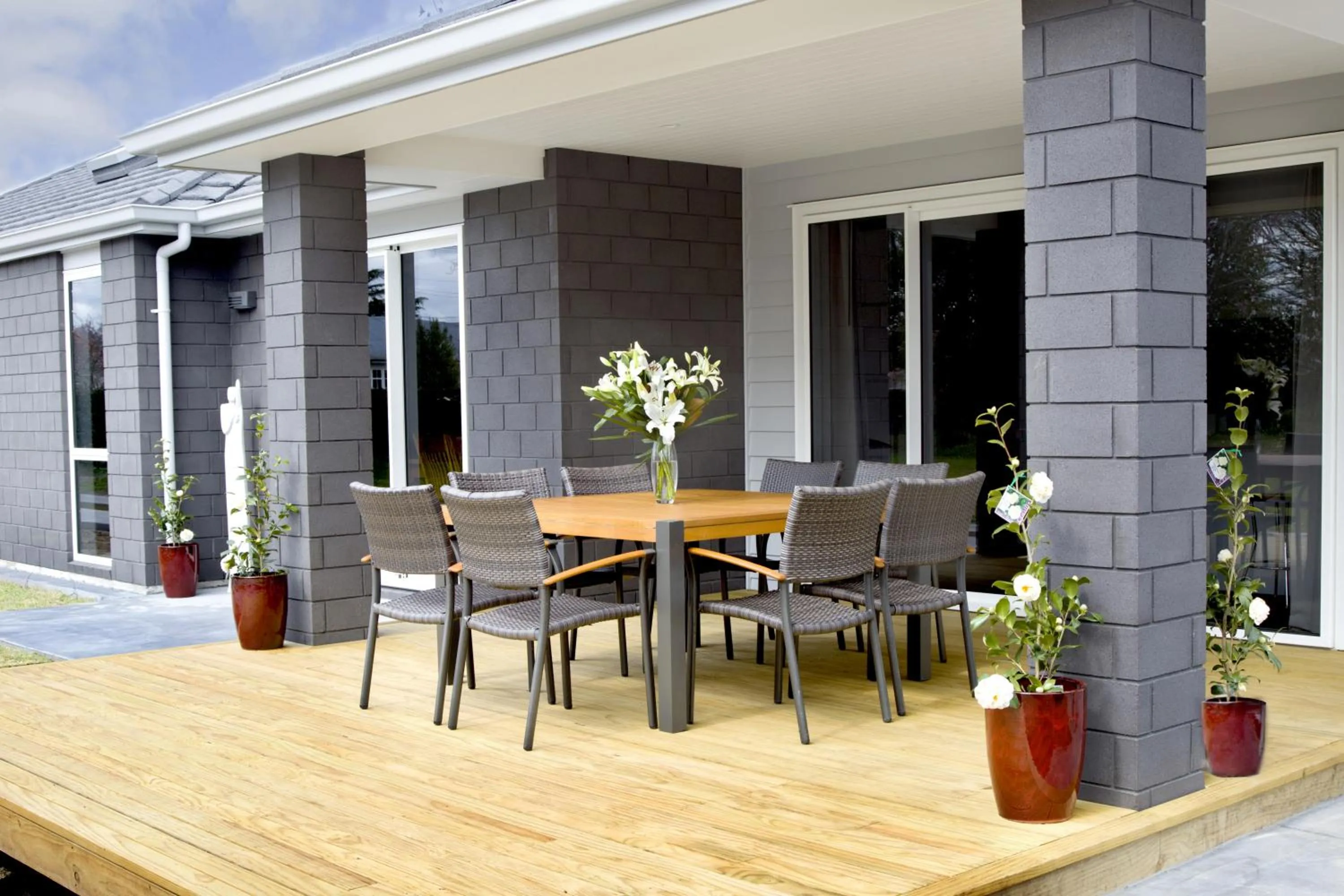 Balcony/Terrace in Grosvenor House B&B