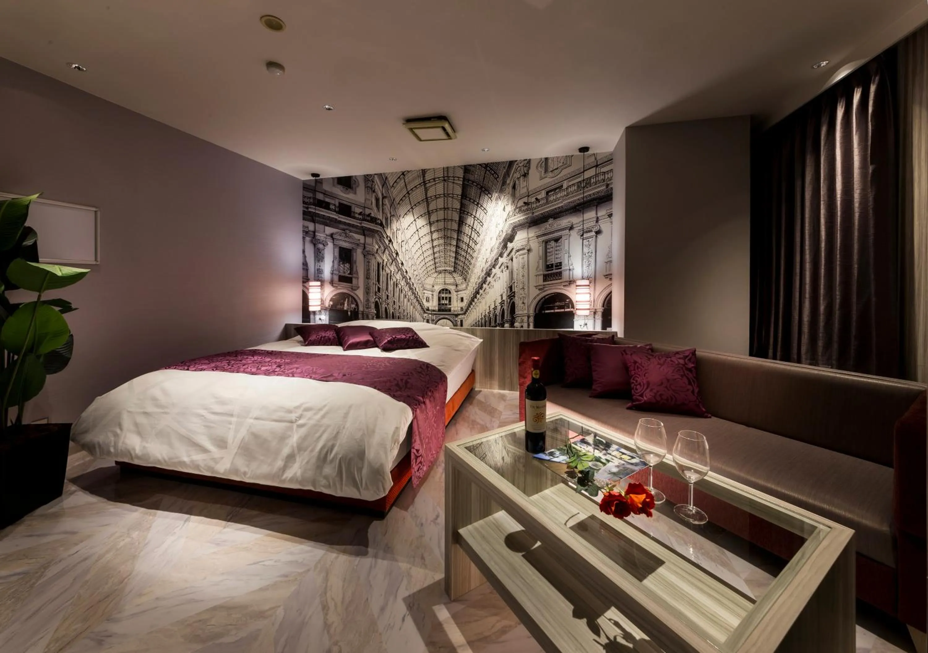 Photo of the whole room, Bed in HOTEL FINE - INTO THE PREMlUM -