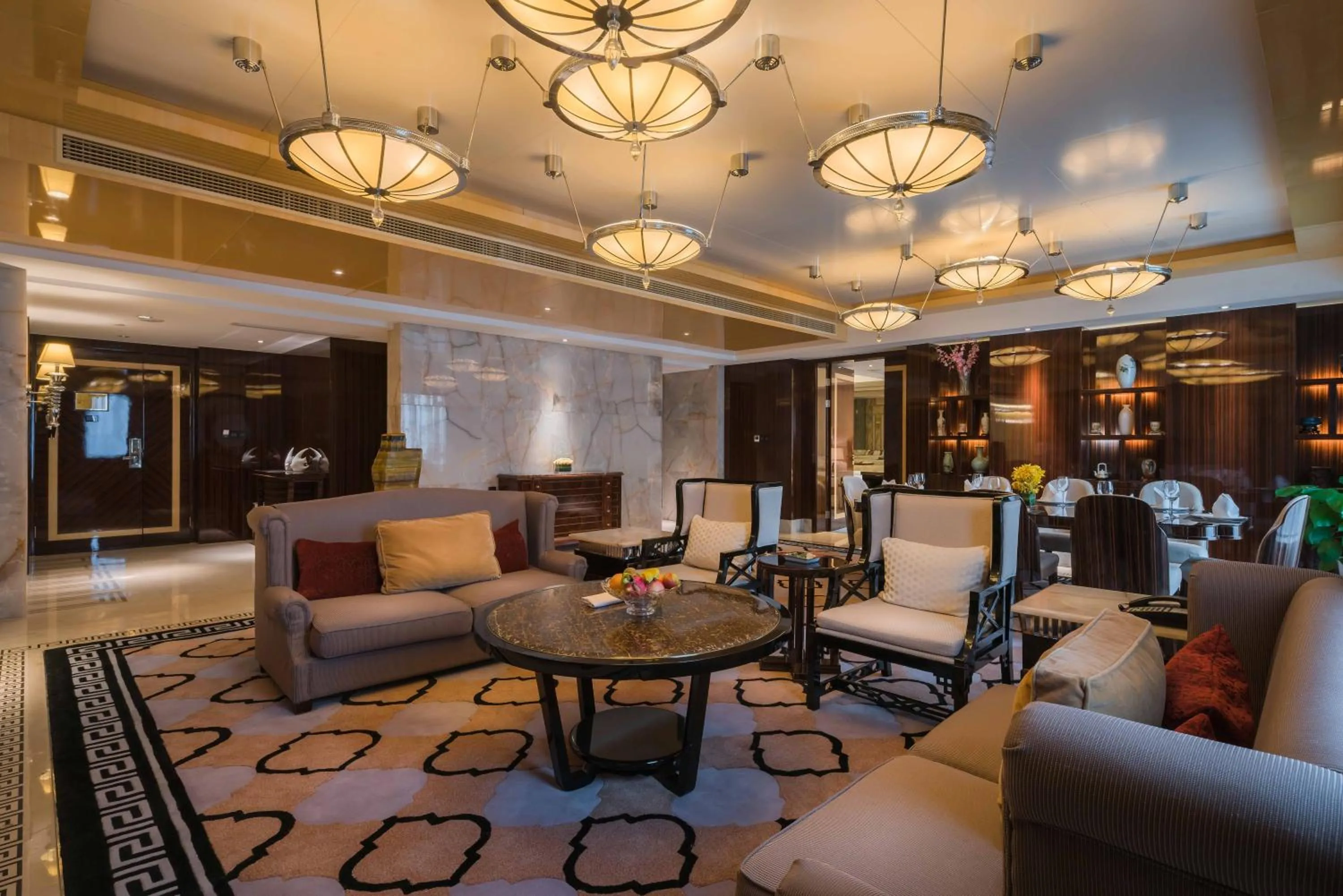 Living room in Happiness Hotel