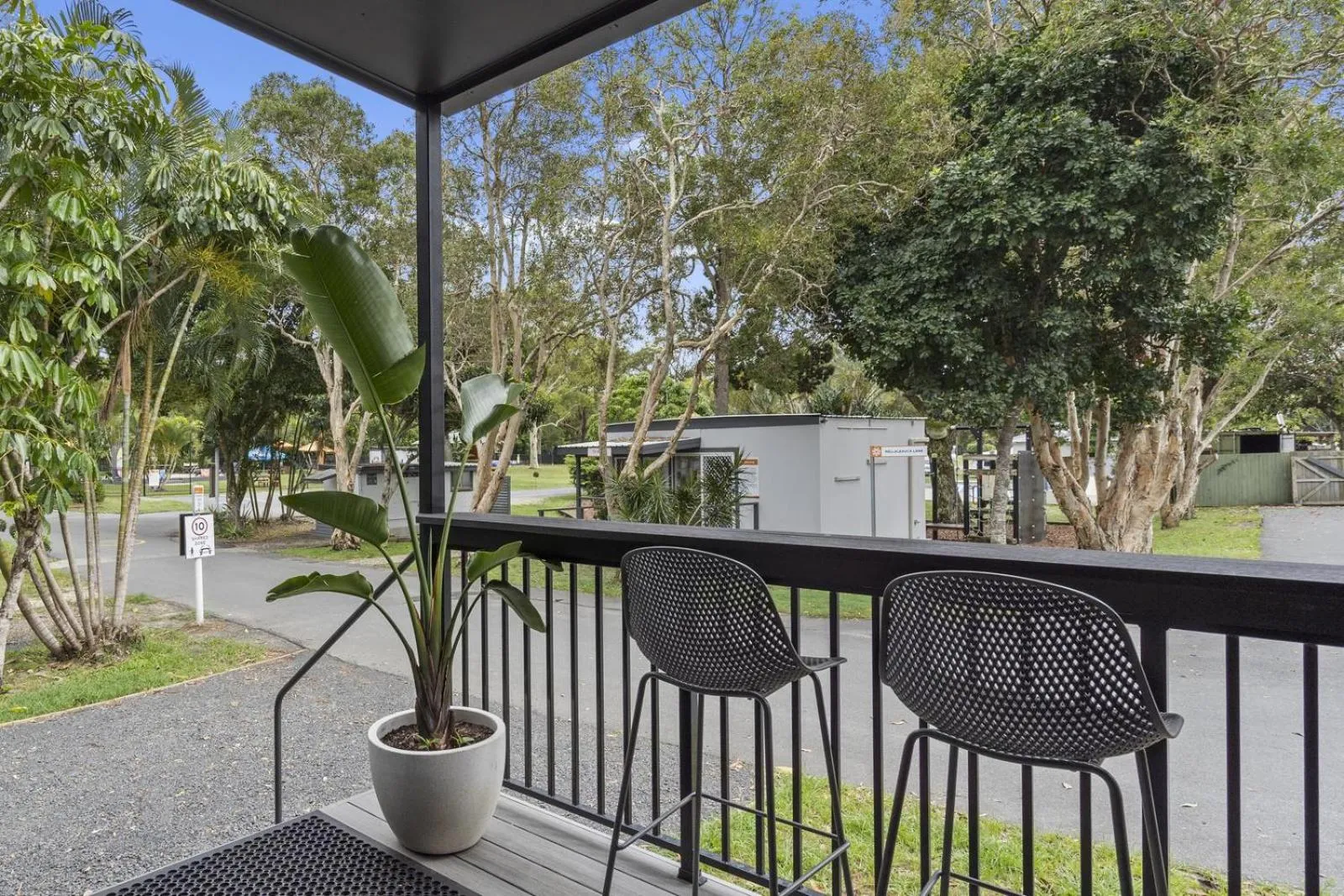 Patio in Ingenia Holidays Byron Bay