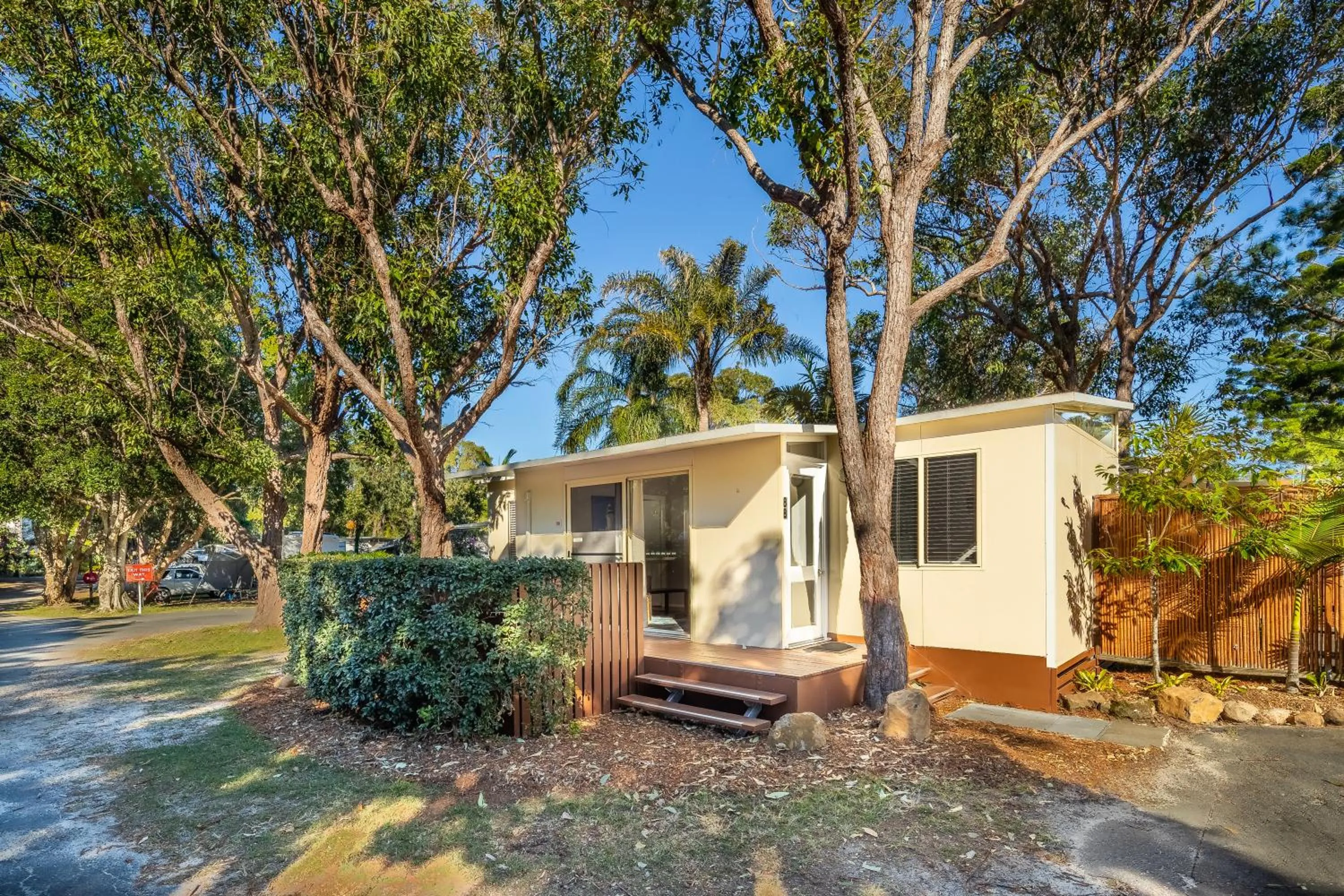 Patio in Ingenia Holidays Byron Bay