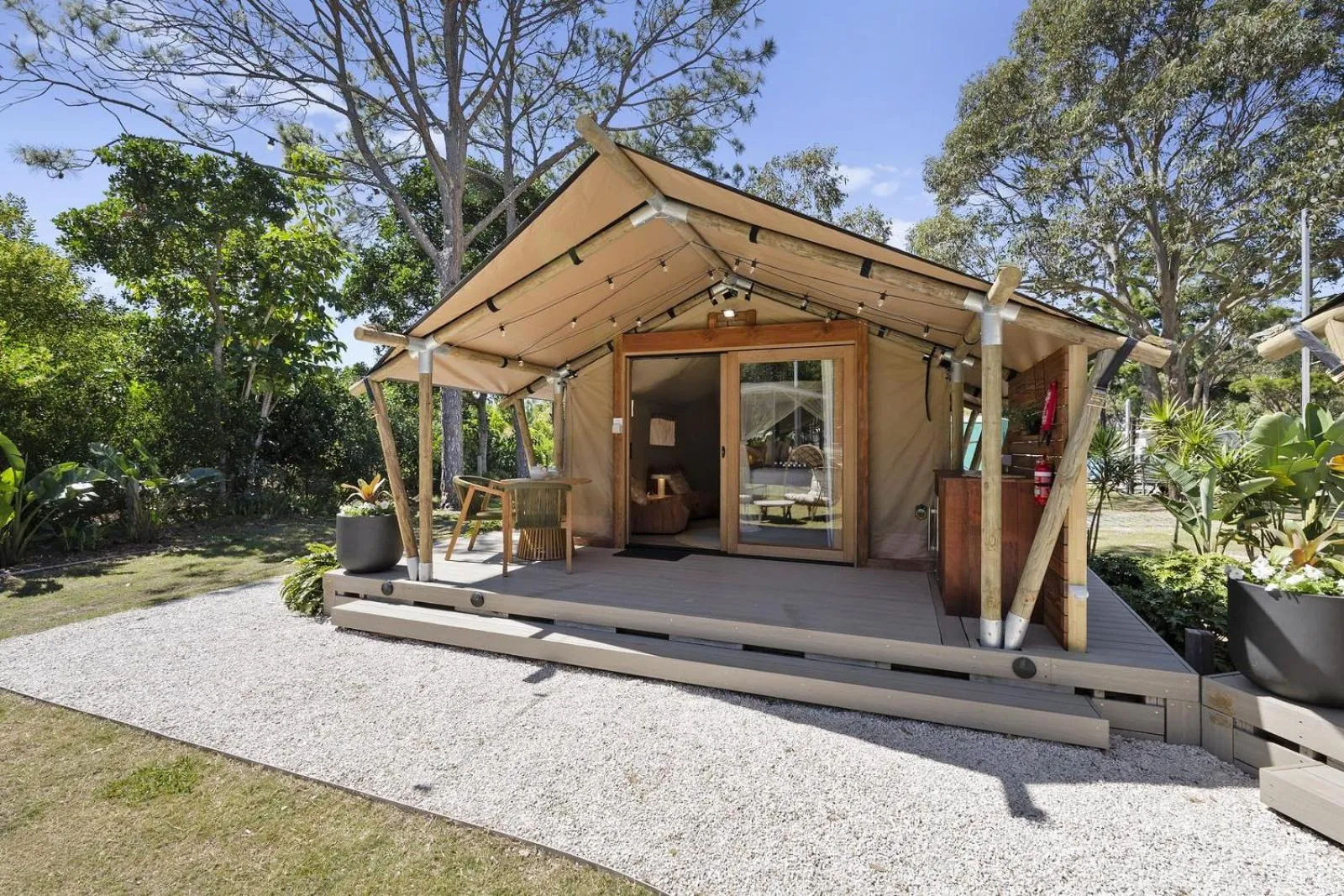 Patio in Ingenia Holidays Byron Bay