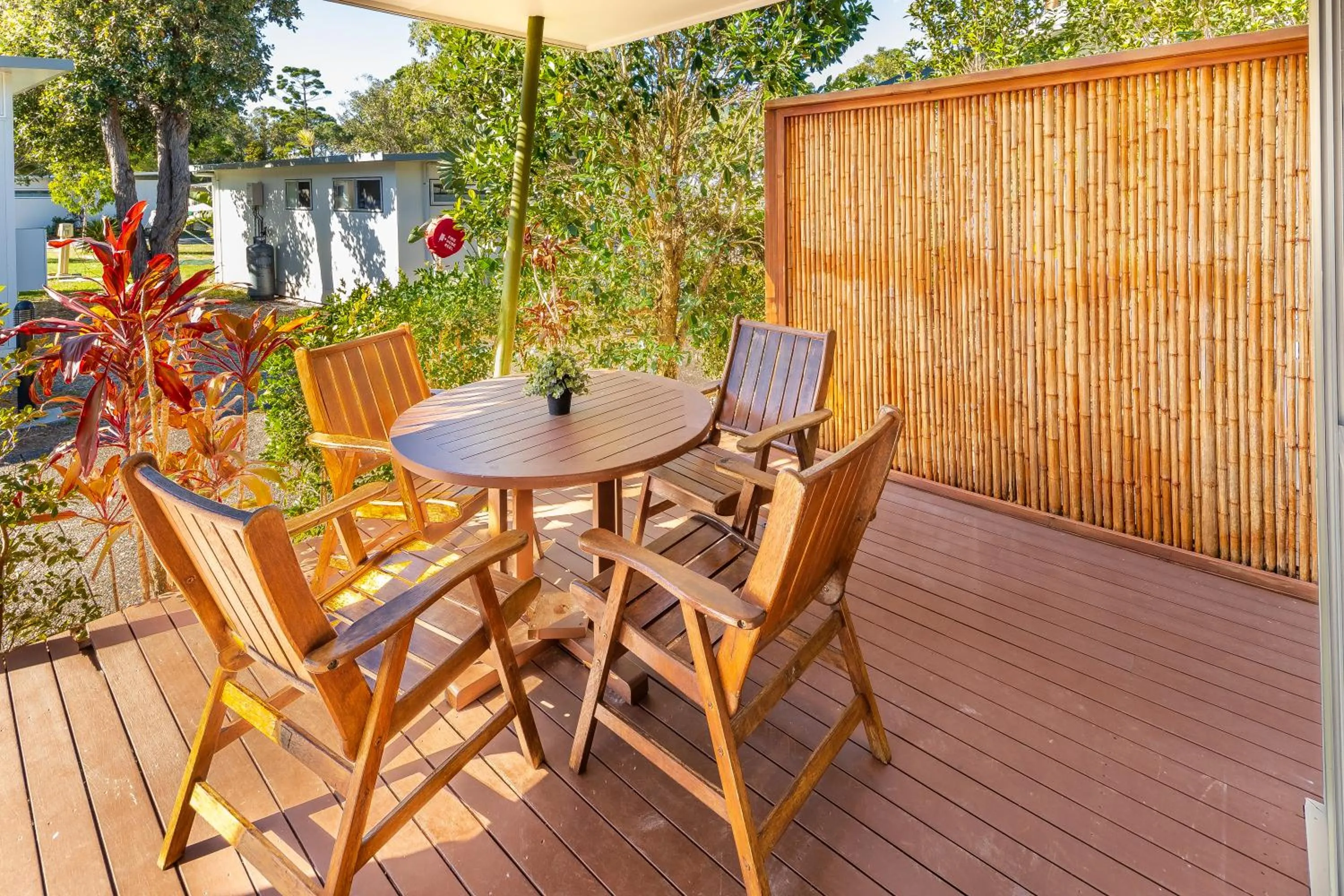 Patio in Ingenia Holidays Byron Bay