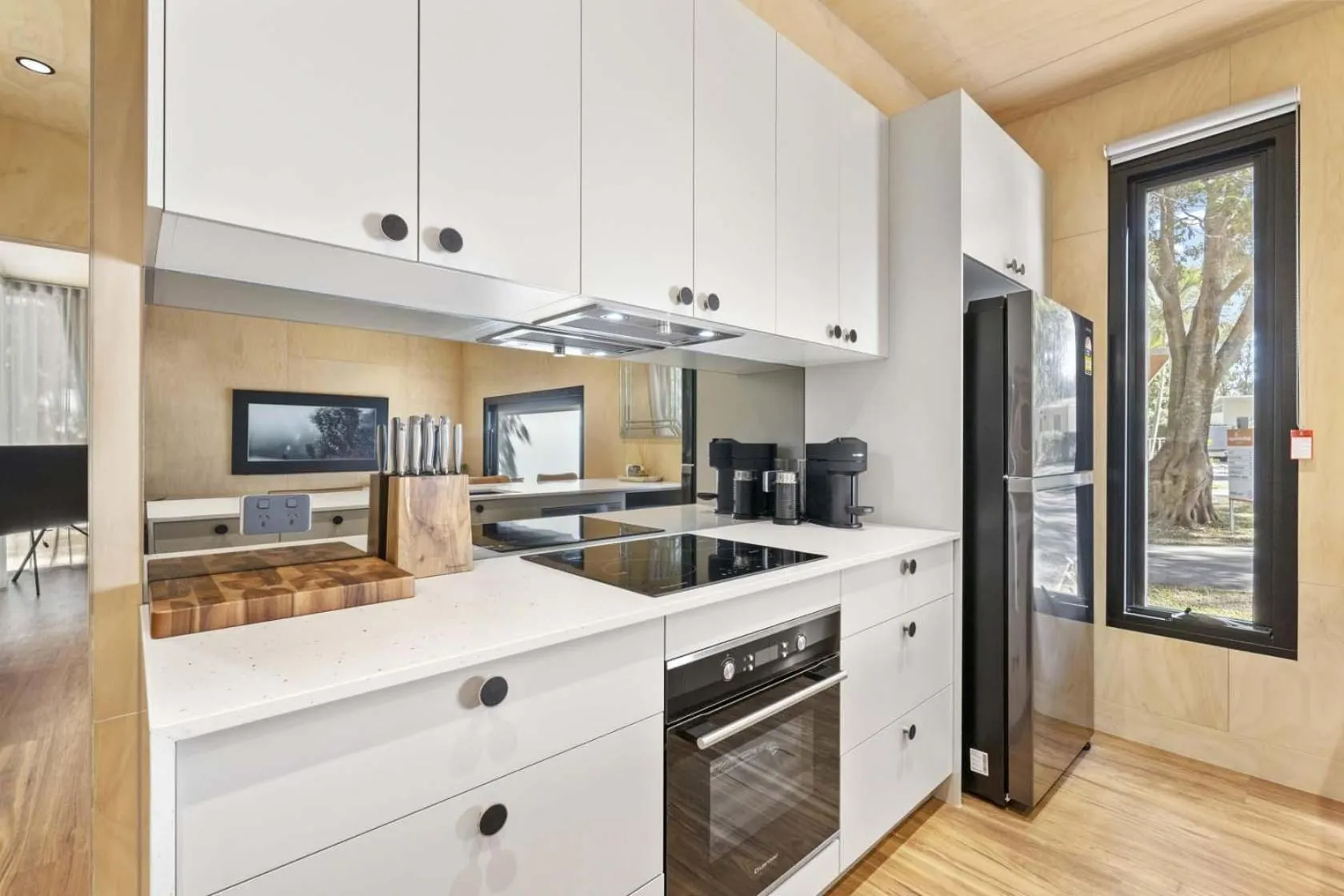 kitchen in Ingenia Holidays Byron Bay