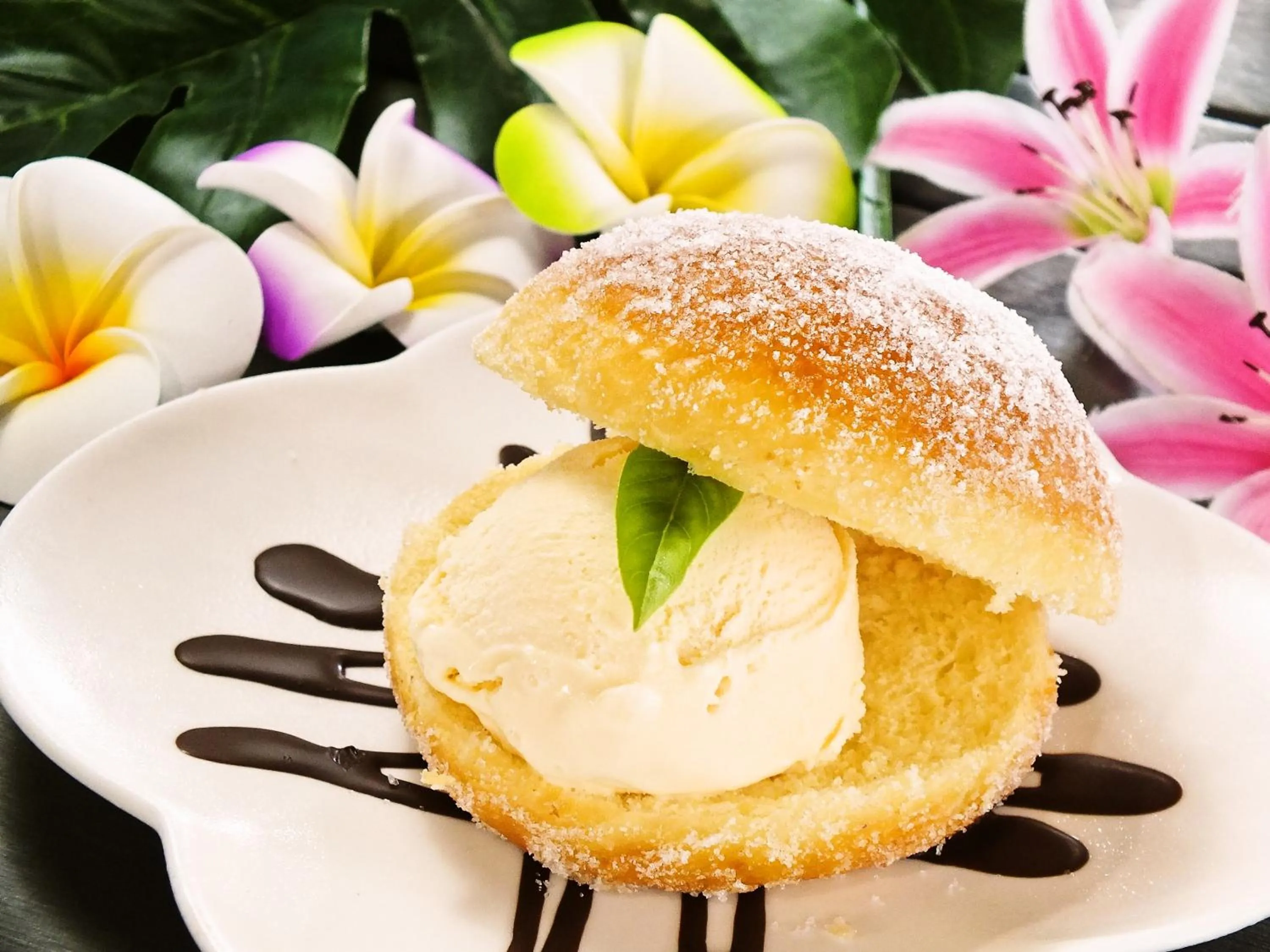 Food close-up in Ma-Blue Garden House