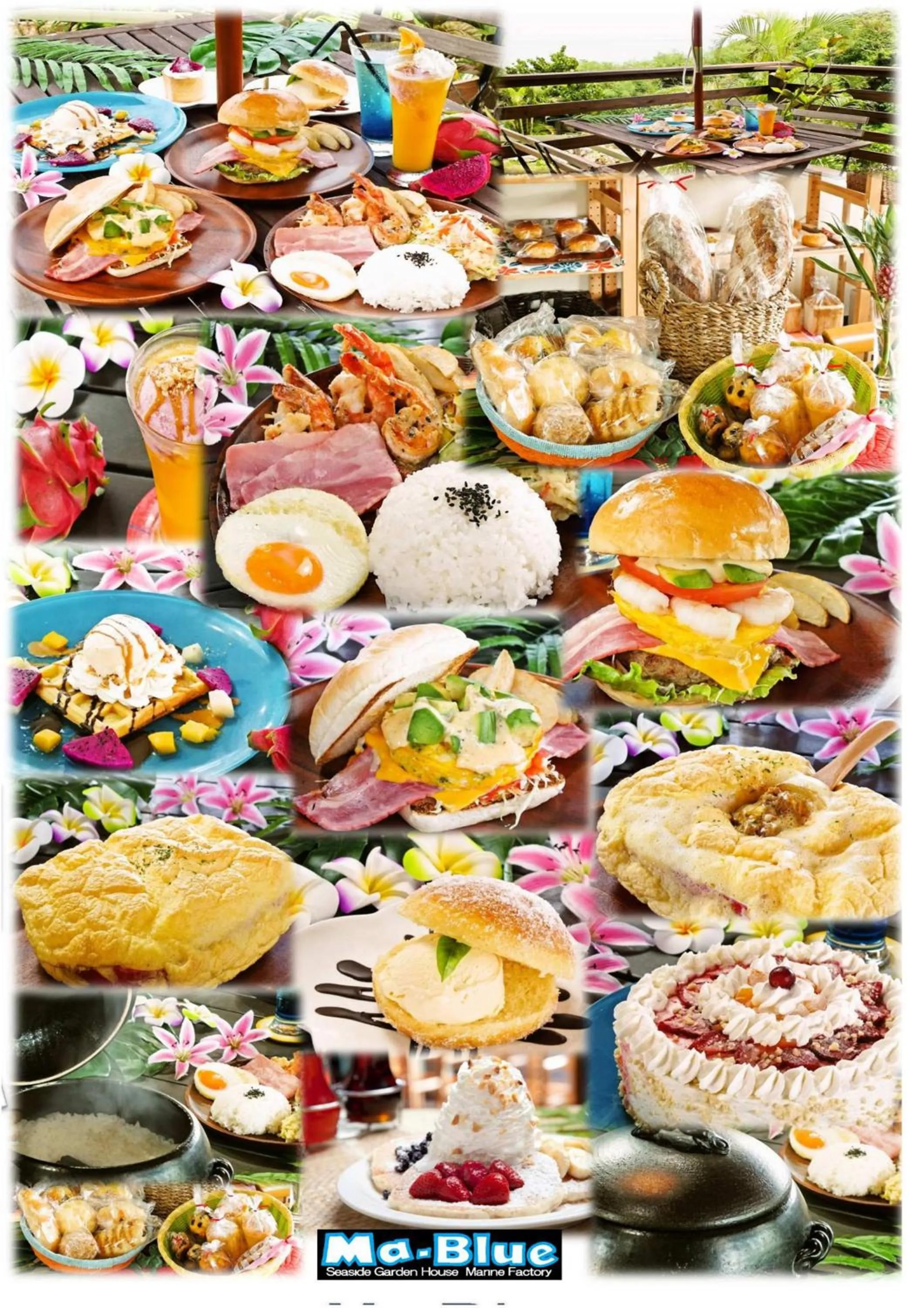 Food in Ma-Blue Garden House