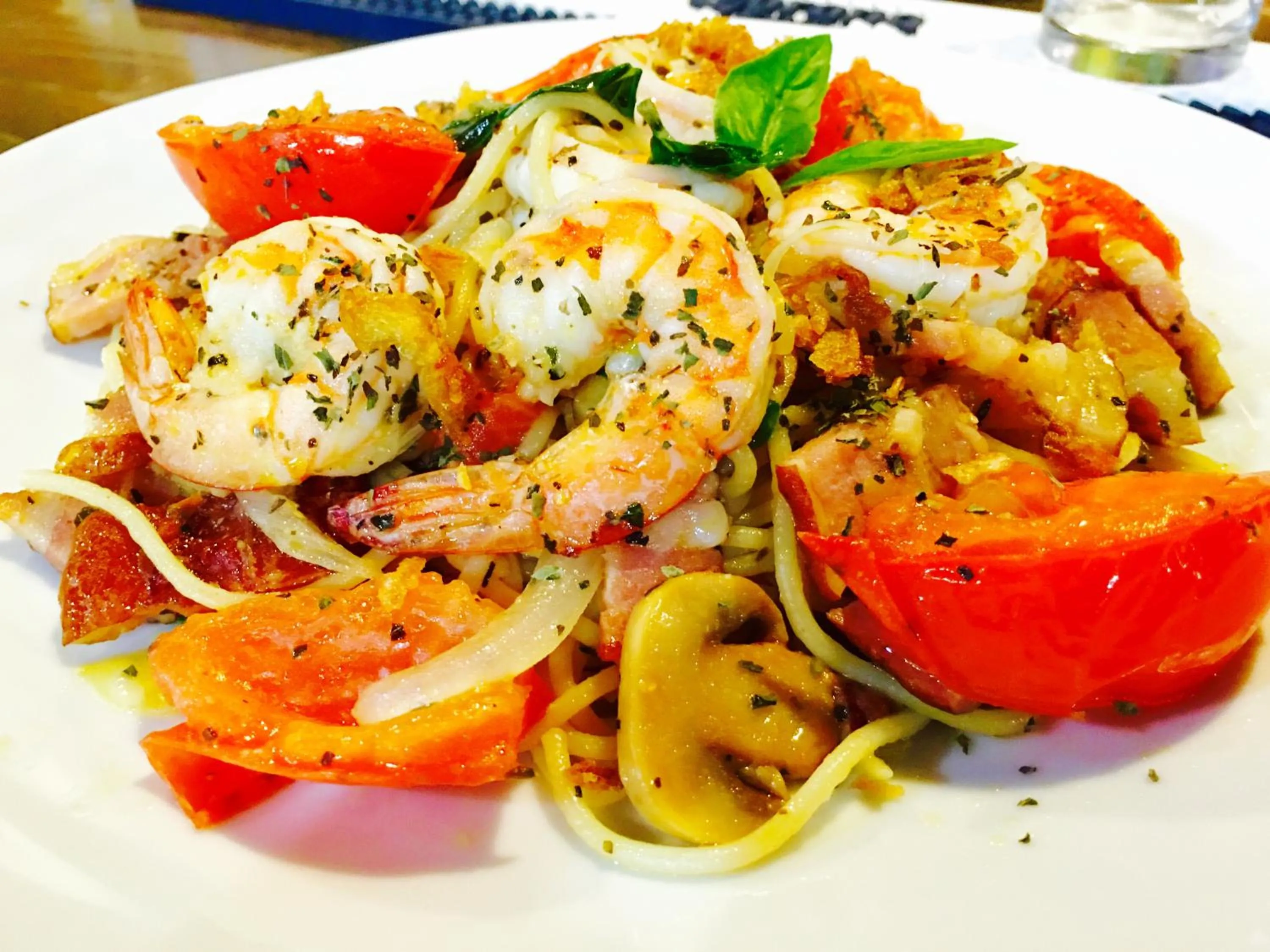 Food close-up in Ma-Blue Garden House