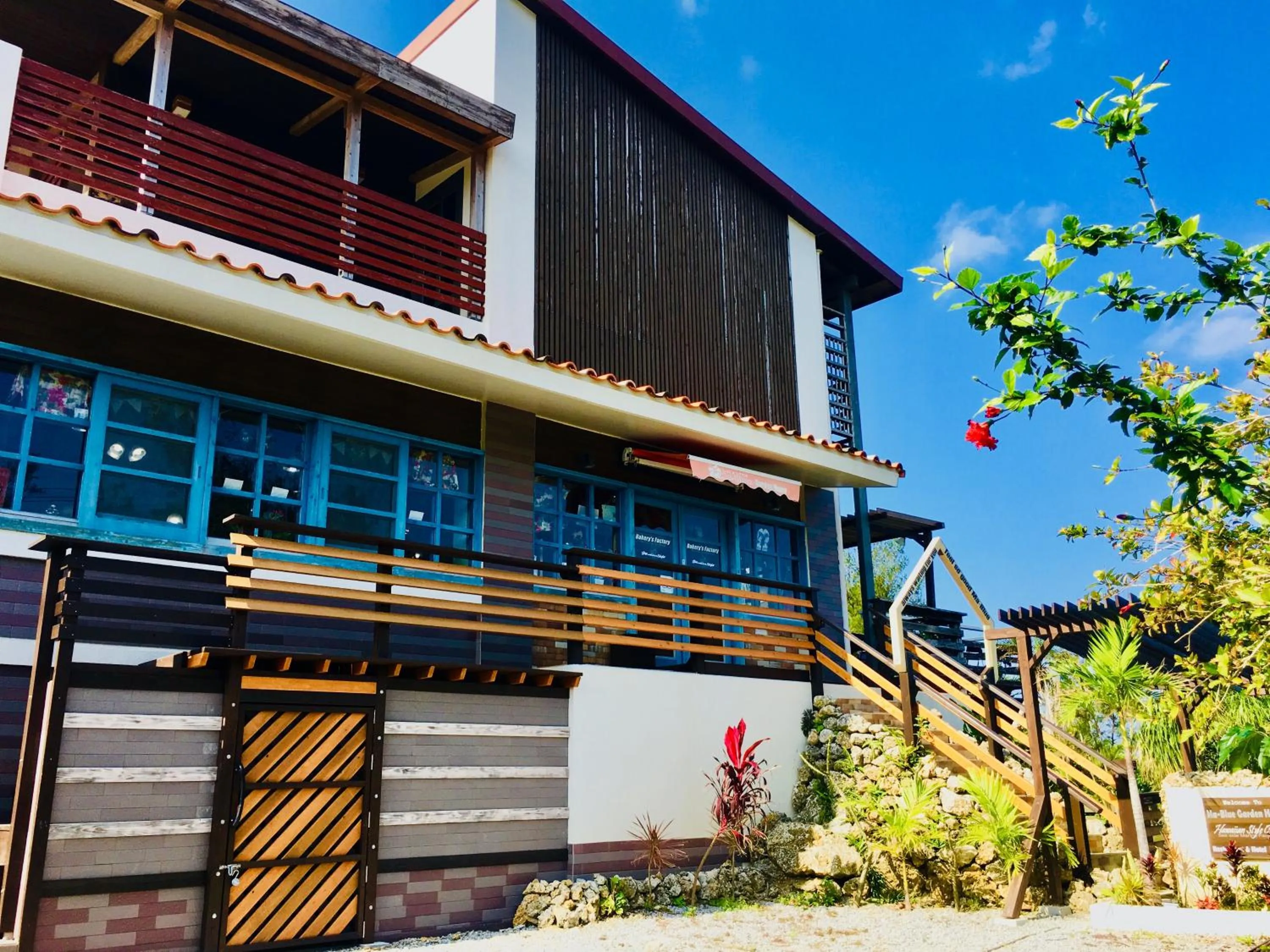 Property building in Ma-Blue Garden House