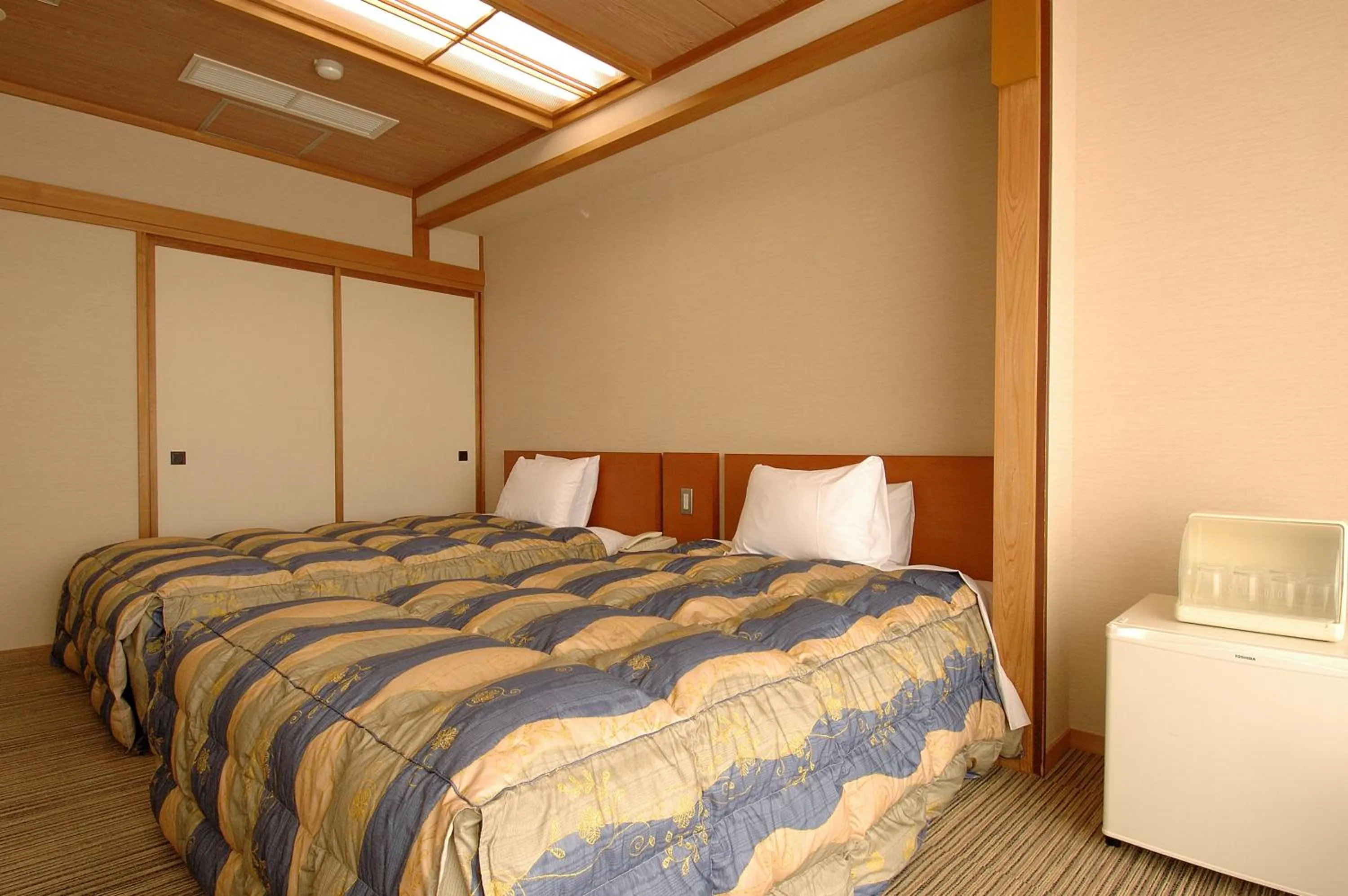 Photo of the whole room, Bed in Zekkeino Yado Inubohsaki Hotel