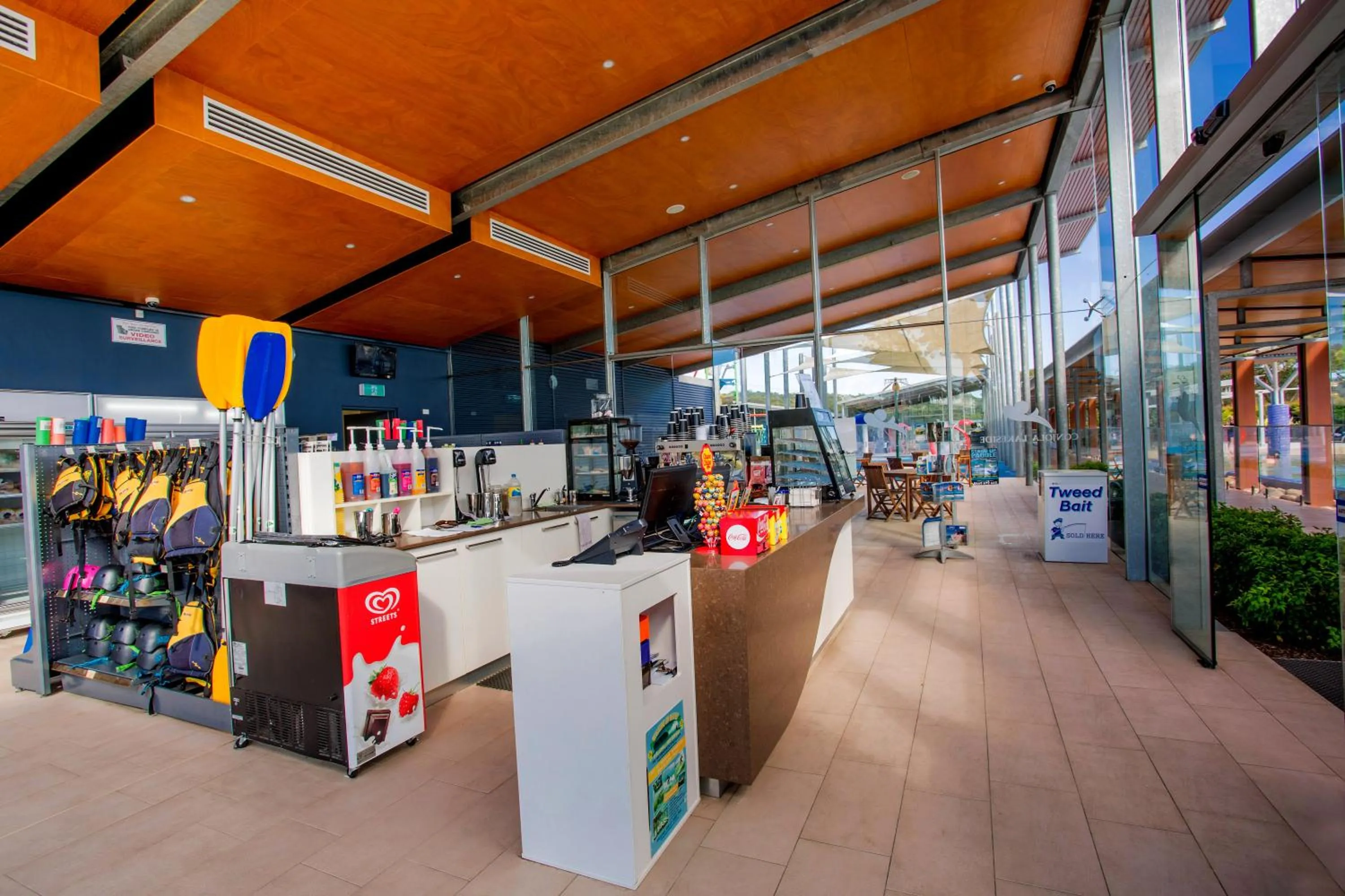 On-site shops in Ingenia Holidays Lake Conjola