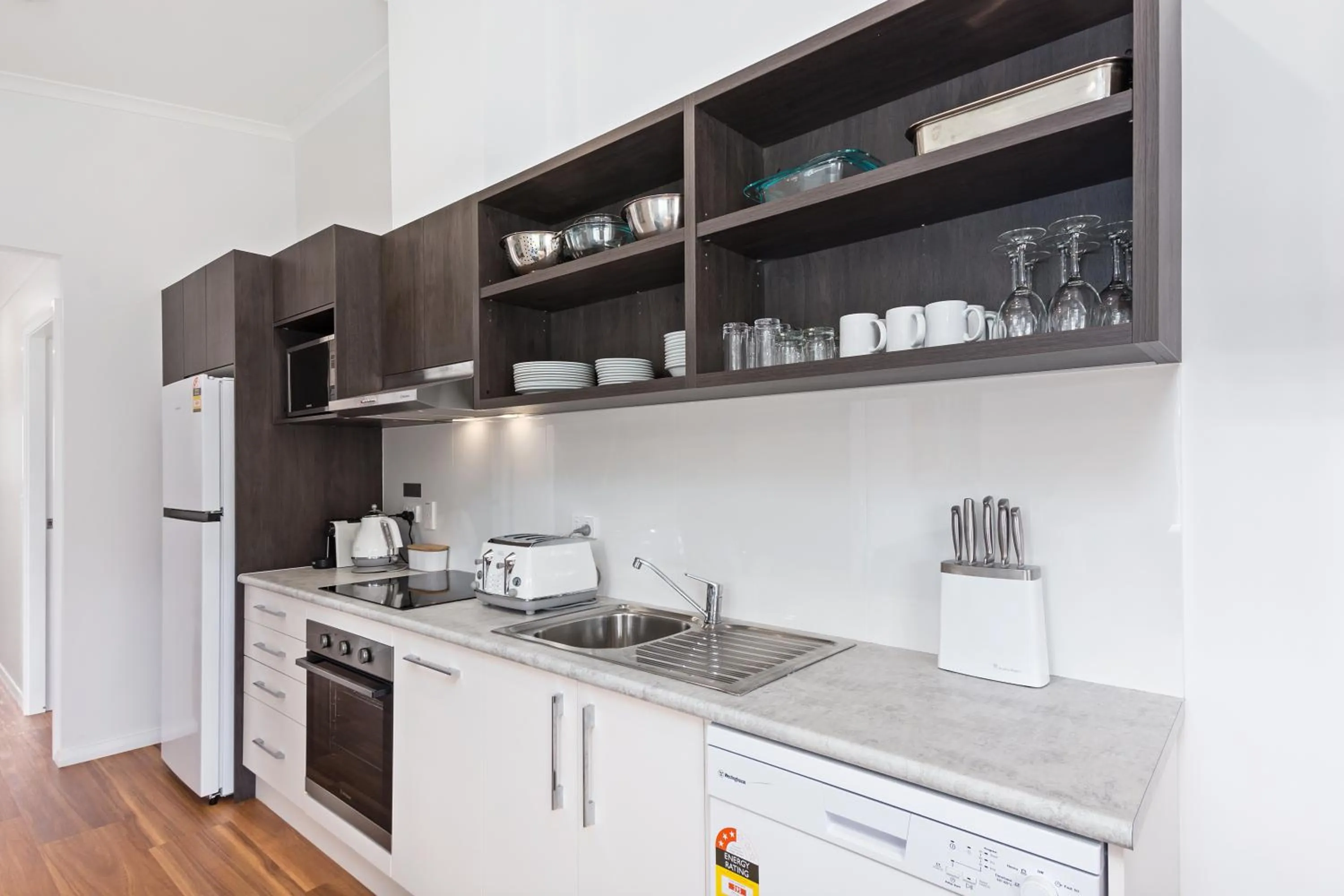 kitchen in Ingenia Holidays Lake Conjola