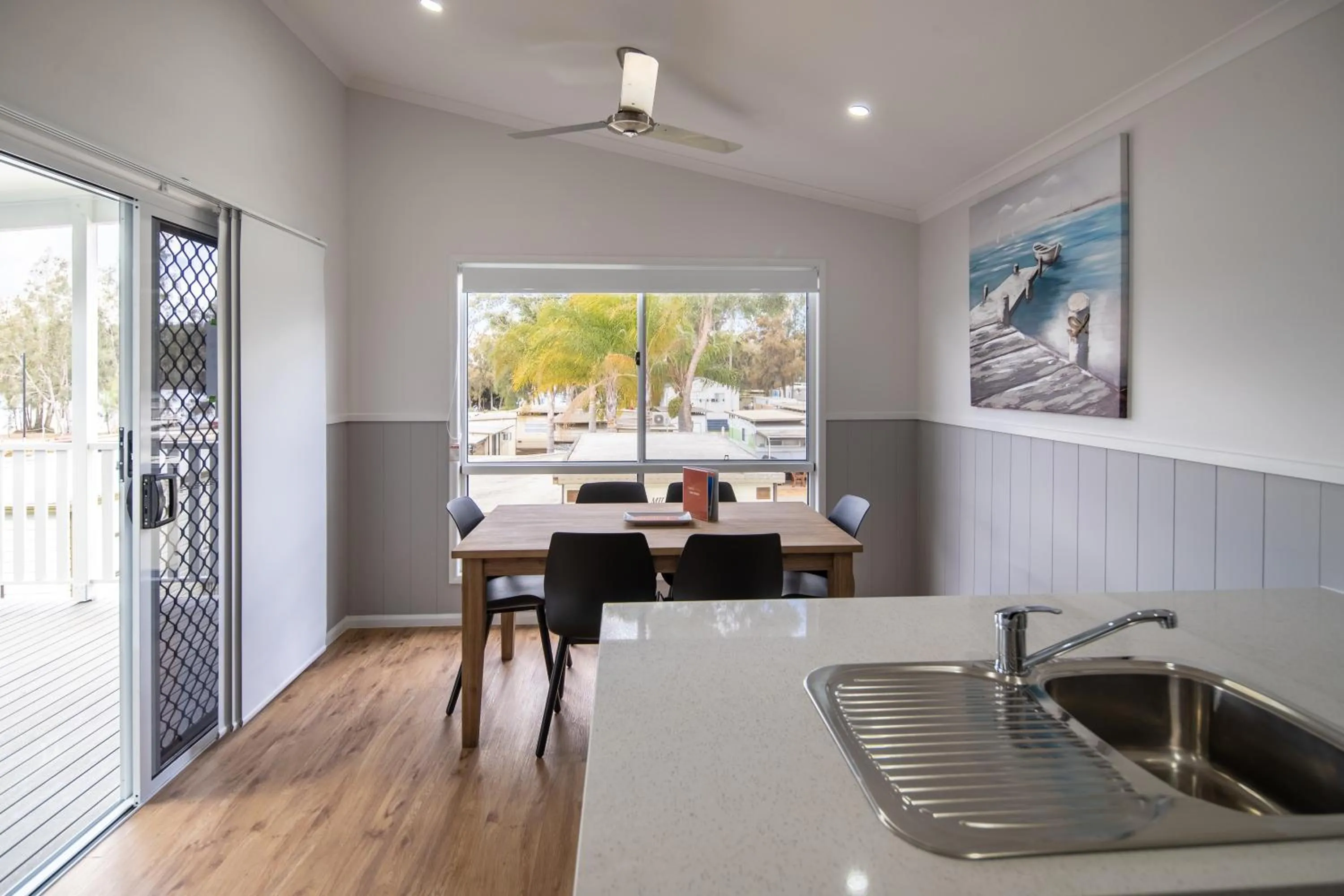 Living room in Ingenia Holidays Lake Conjola