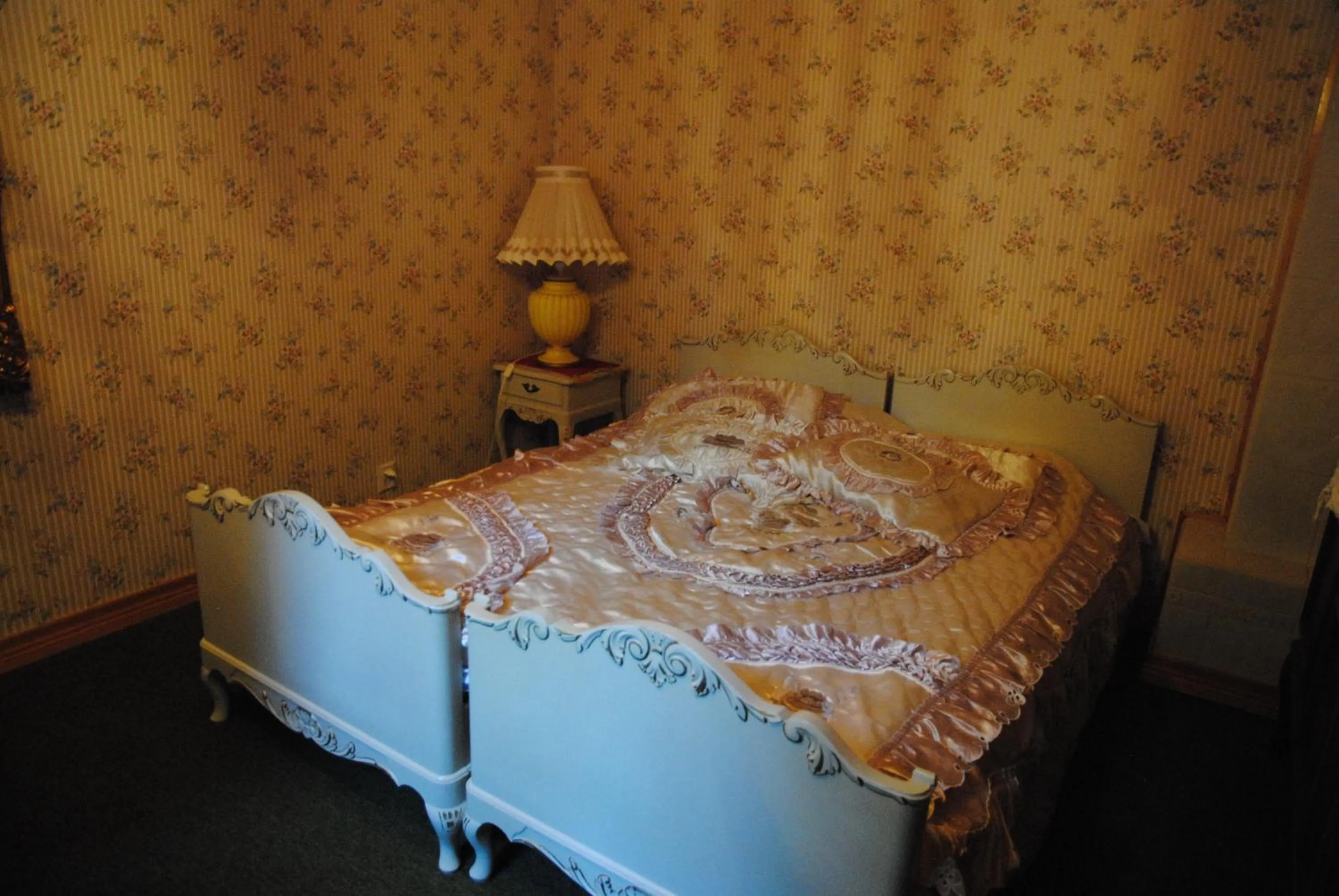 Bed in Hotel Villa Antonius