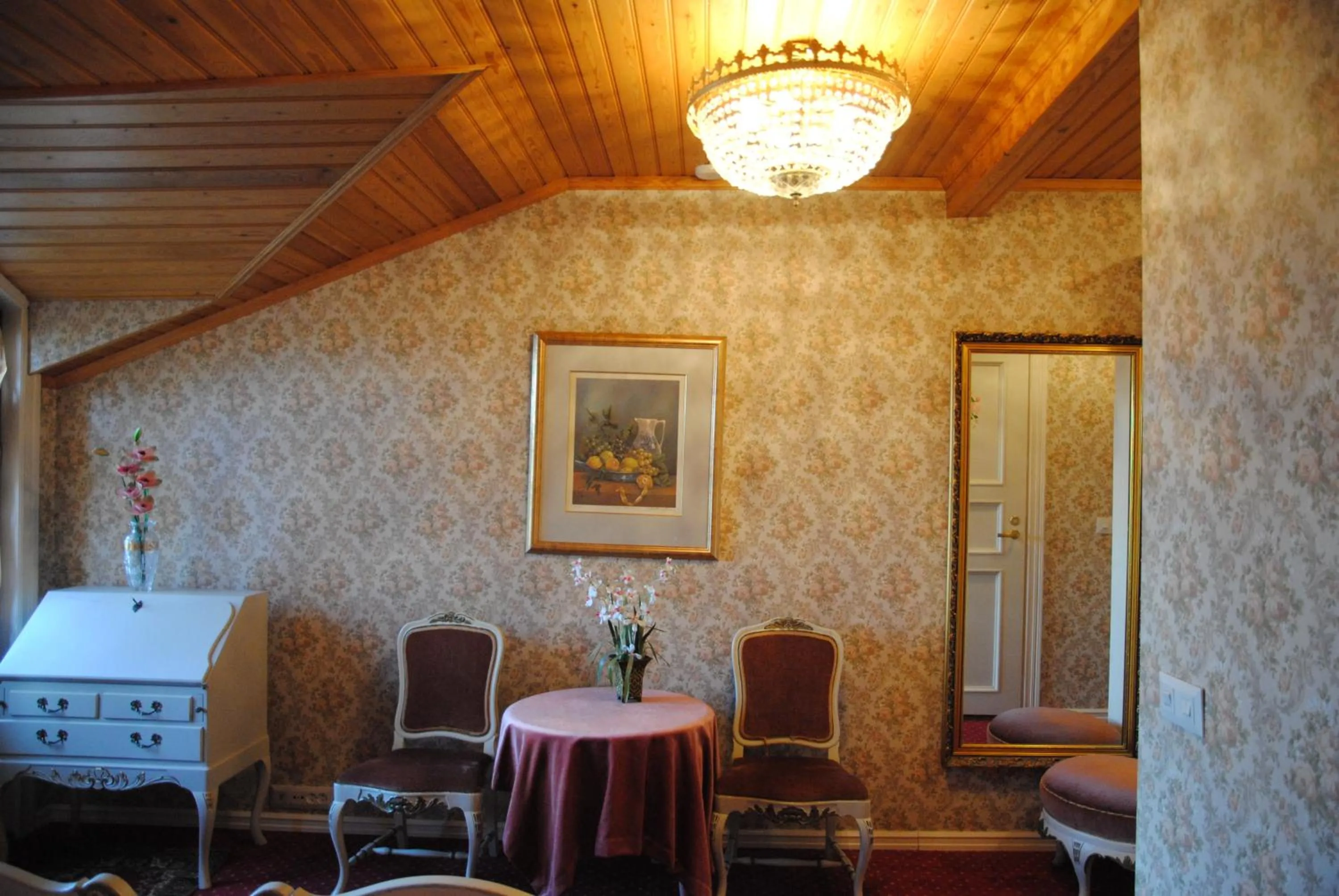 Decorative detail in Hotel Villa Antonius